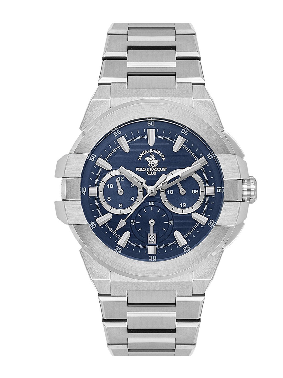 SANTA BARBARA POLO & RACQUET CLUB Men Chronograph Analogue Watch SB.1.10609-3, Blue
SANTA BARBARA POLO & RACQUET CLUB Men Chronograph Analogue Watch SB.1.10609-3, Blue