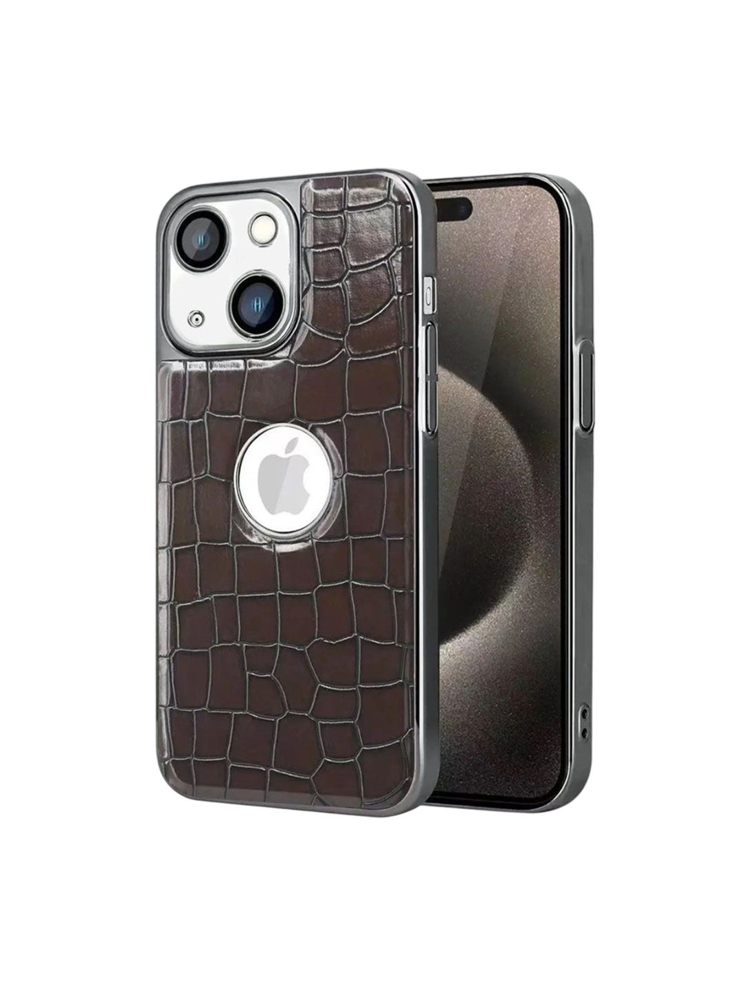 Luxury Kase LK104 Textured iPhone 14 Artificial Leather Camera Lens Back Case, Brown
Luxury Kase LK104 Textured iPhone 14 Artificial Leather Camera Lens Back Case, Brown