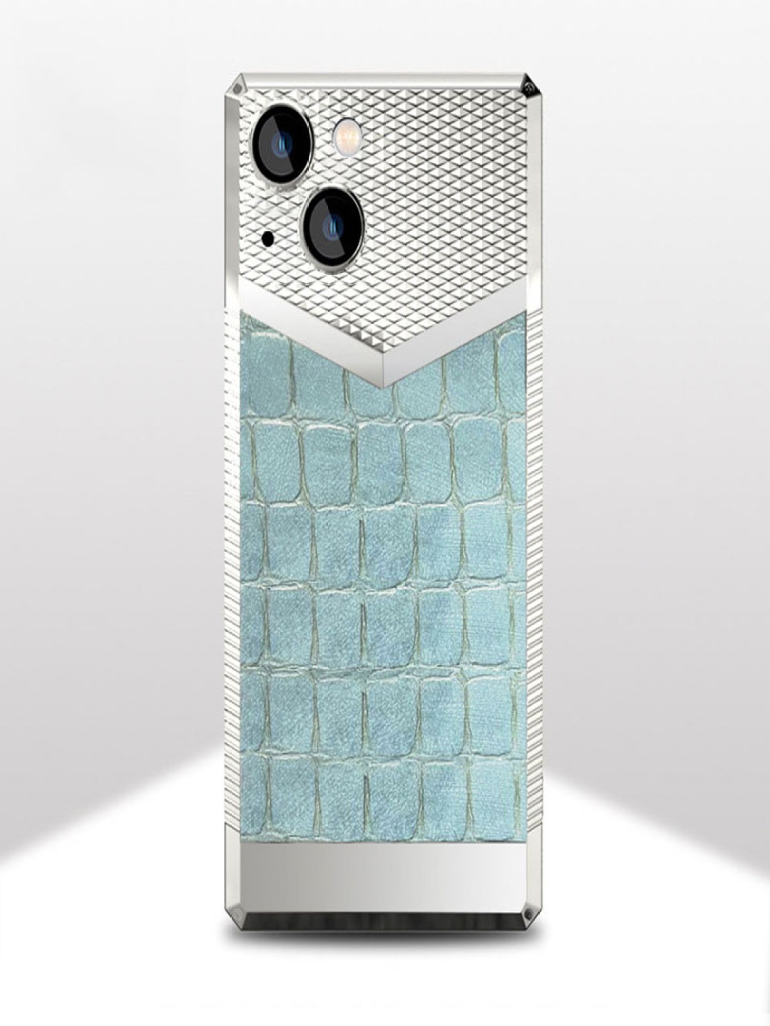 Luxury Kase Geometric Printed iPhone 14 Back Case Mobile Accessories, Turquoise blue
Luxury Kase Geometric Printed iPhone 14 Back Case Mobile Accessories, Turquoise blue
