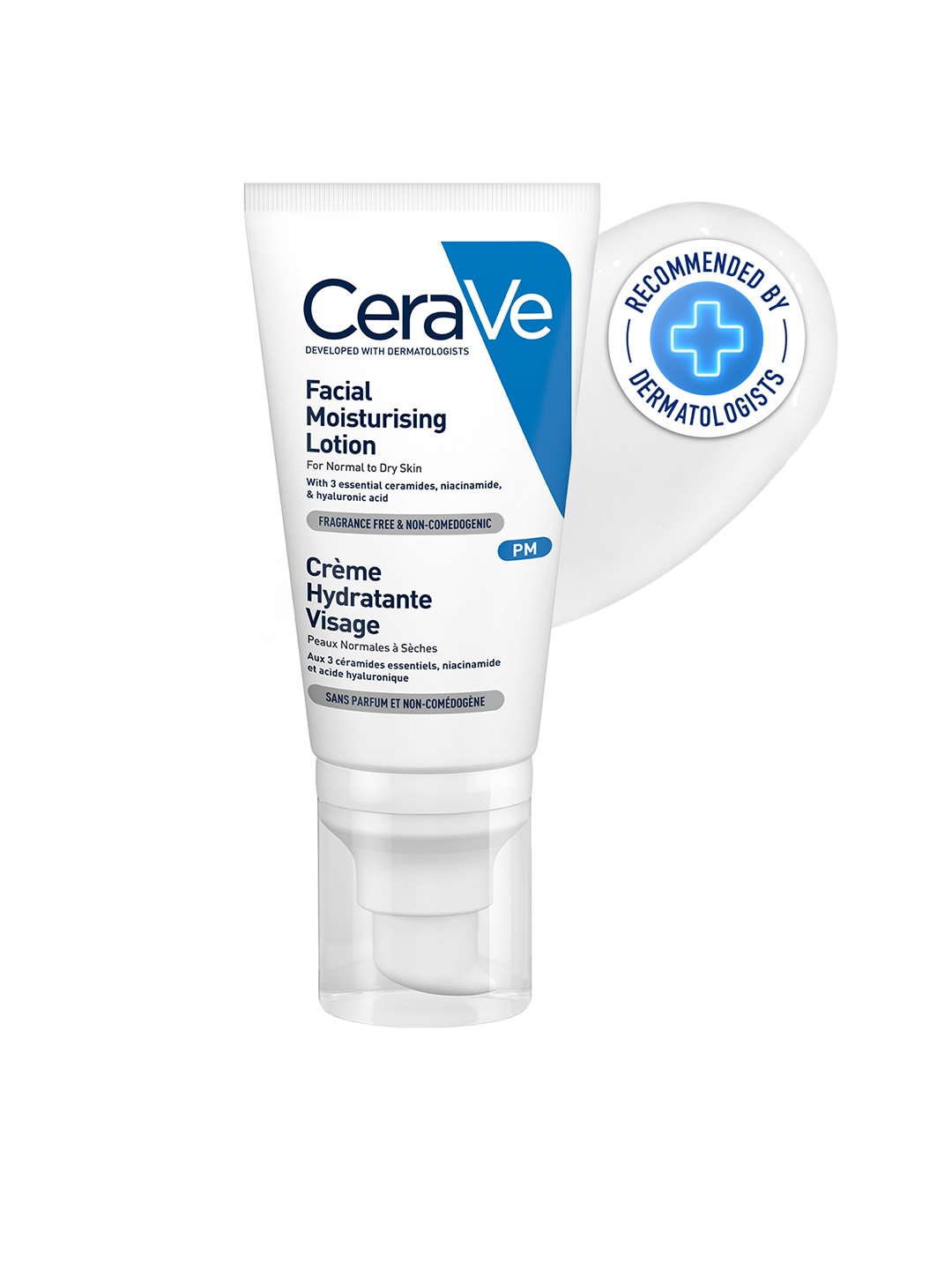 CeraVe PM Lightweight Night Cream with Ceramides, Niacinamide & Hyaluronic Acid - 52 ml, White
CeraVe PM Lightweight Night Cream with Ceramides, Niacinamide & Hyaluronic Acid - 52 ml, White