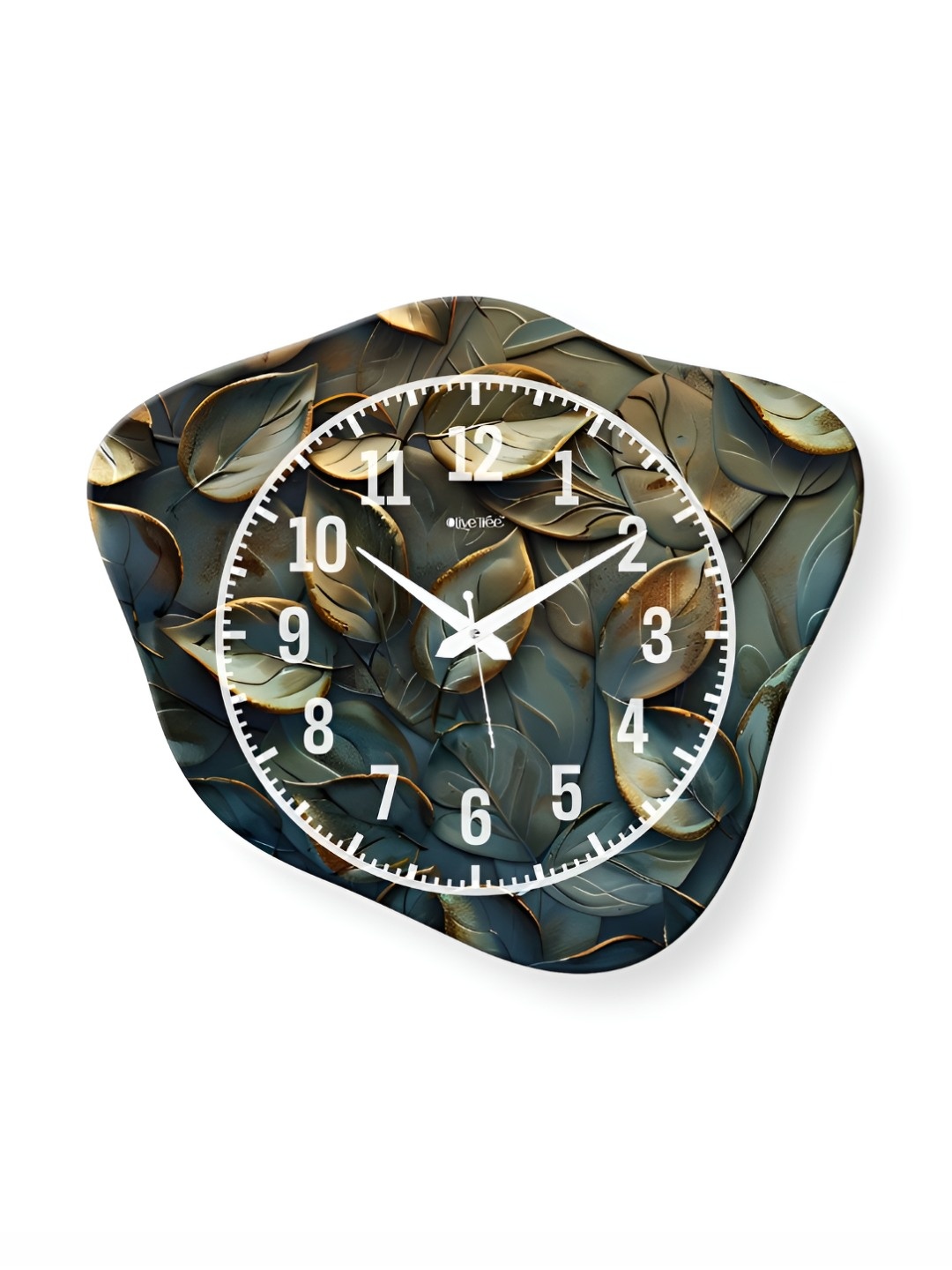 OLIVE TREE Grey And White Printed Analogue Wooden Abstract Shaped Contemporary Wall Clock
OLIVE TREE Grey And White Printed Analogue Wooden Abstract Shaped Contemporary Wall Clock