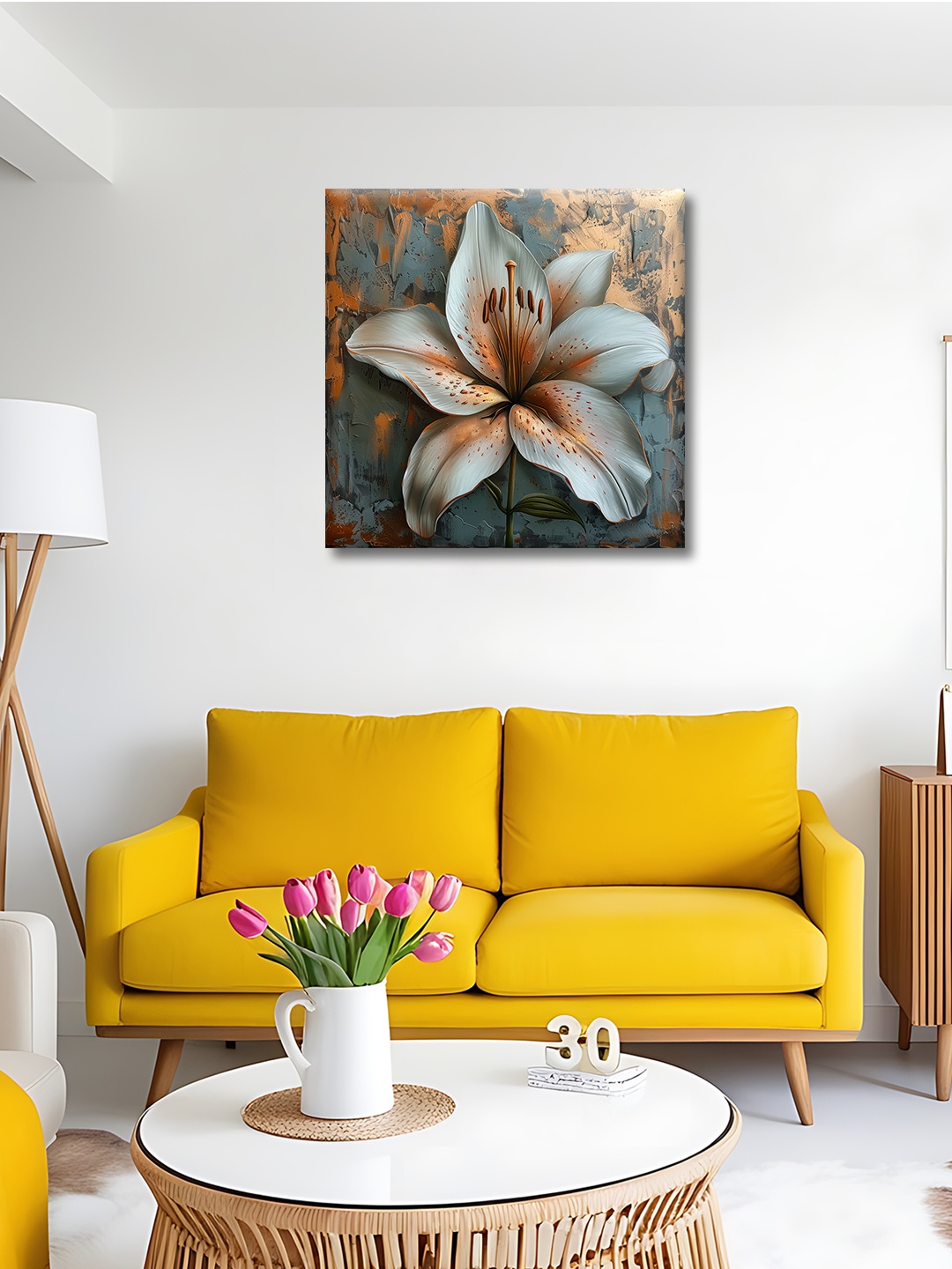 Olive Tree Wall Art Grey & Yellow Floral and Botanical Printed Canvas Wall Art, Multi
Olive Tree Wall Art Grey & Yellow Floral and Botanical Printed Canvas Wall Art, Multi