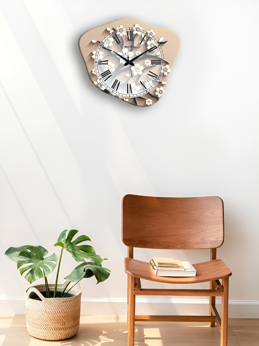 OLIVE TREE Brown Printed Analogue Wooden Silent Movement Abstract Contemporary Wall Clock
OLIVE TREE Brown Printed Analogue Wooden Silent Movement Abstract Contemporary Wall Clock