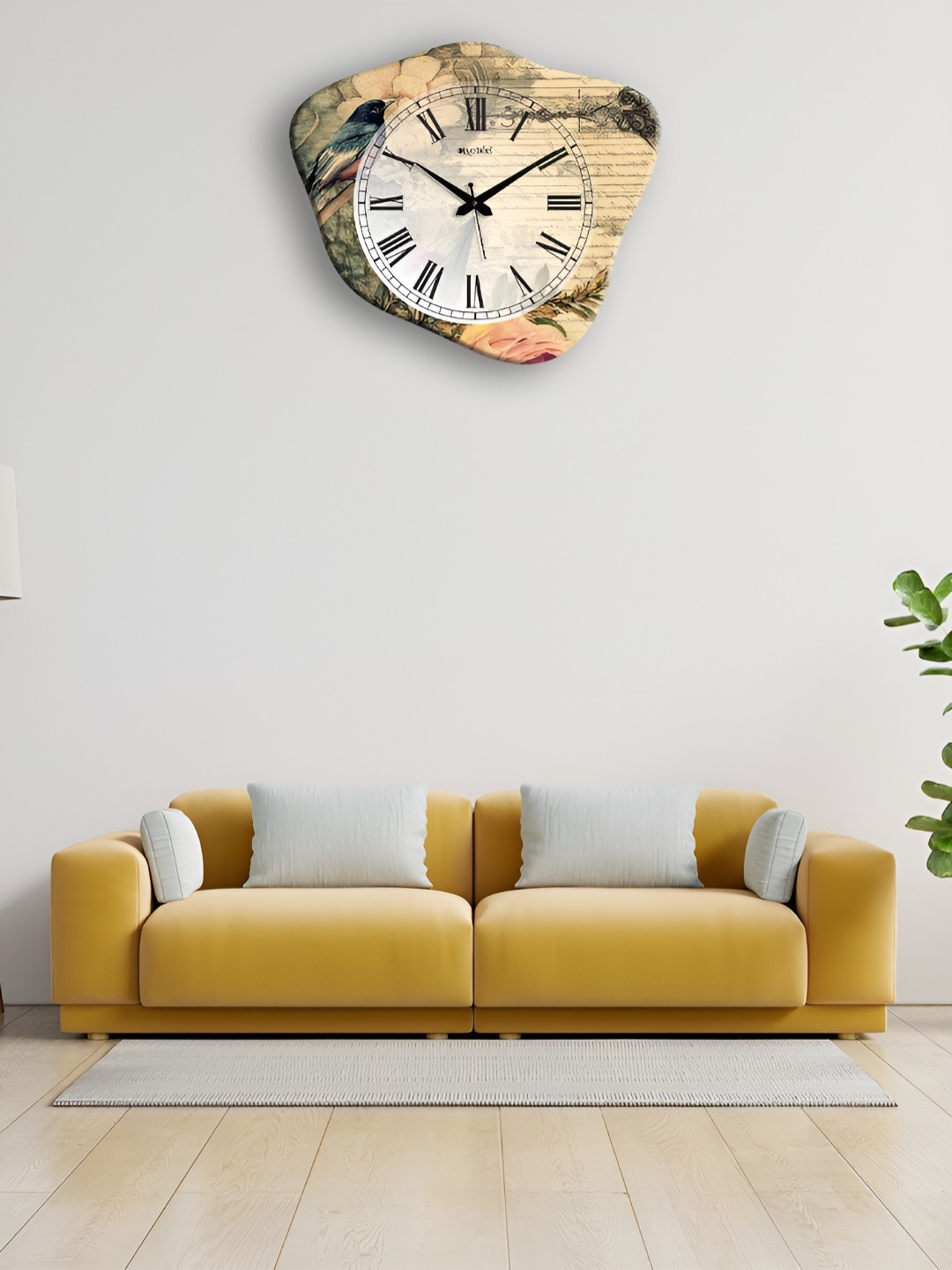 OLIVE TREE Brown Printed Analogue Wooden Silent Movement Abstract Contemporary Wall Clock
OLIVE TREE Brown Printed Analogue Wooden Silent Movement Abstract Contemporary Wall Clock