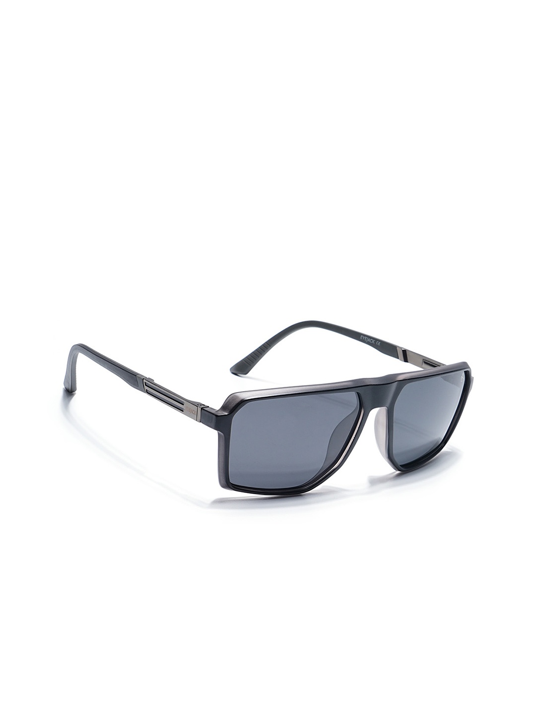 Eyejack Unisex Wayfarer Sunglasses with Polarised and UV Protected Lens 91127PCL1133, Black
Eyejack Unisex Wayfarer Sunglasses with Polarised and UV Protected Lens 91127PCL1133, Black