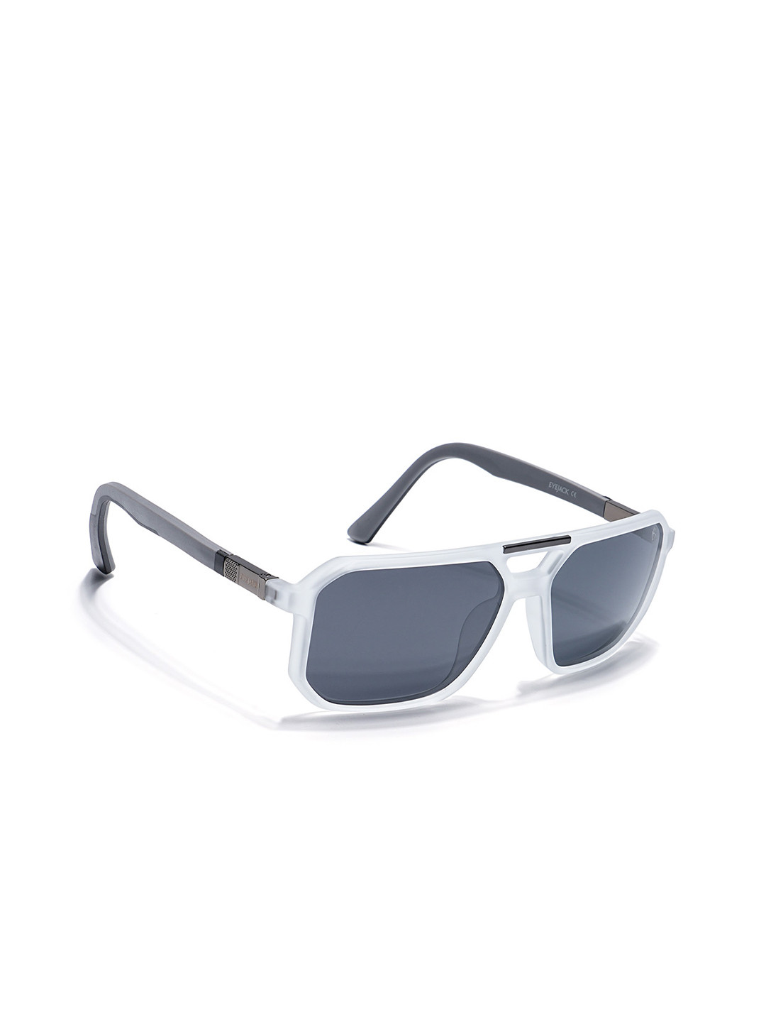 Eyejack Unisex Wayfarer Sunglasses with Polarised and UV Protected Lens SR012PCL1114, Black
Eyejack Unisex Wayfarer Sunglasses with Polarised and UV Protected Lens SR012PCL1114, Black