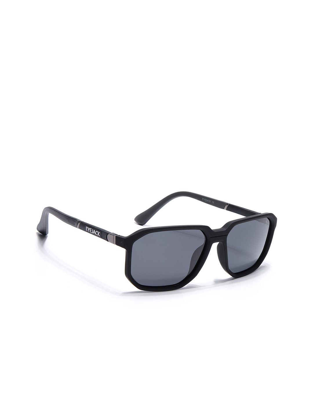 Eyejack Unisex Wayfarer Sunglasses with Polarised and UV Protected Lens 91128PCL1137, Black
Eyejack Unisex Wayfarer Sunglasses with Polarised and UV Protected Lens 91128PCL1137, Black