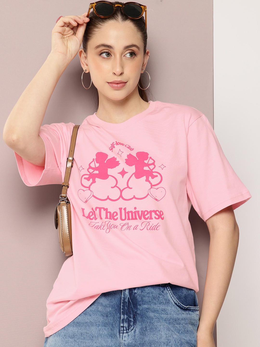 DILLINGER Graphic Printed Drop-Shoulder Sleeves Bio Washed Cotton Oversized T-shirt, Rose
DILLINGER Graphic Printed Drop-Shoulder Sleeves Bio Washed Cotton Oversized T-shirt, Rose