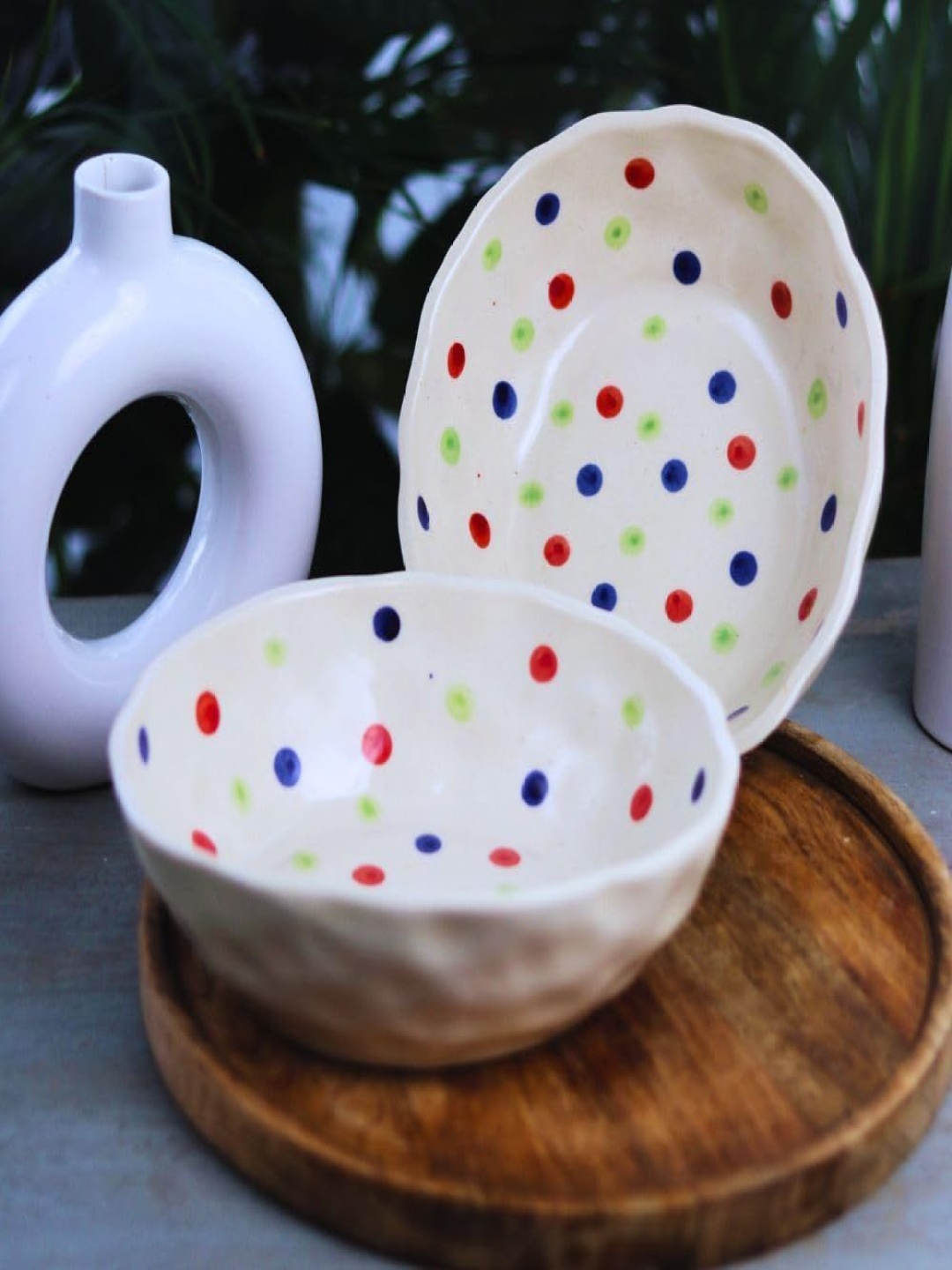 Rare Planet White & Pink 2 Pieces Ceramic Dishwasher and Microwave Safe Serving Bowl
Rare Planet White & Pink 2 Pieces Ceramic Dishwasher and Microwave Safe Serving Bowl