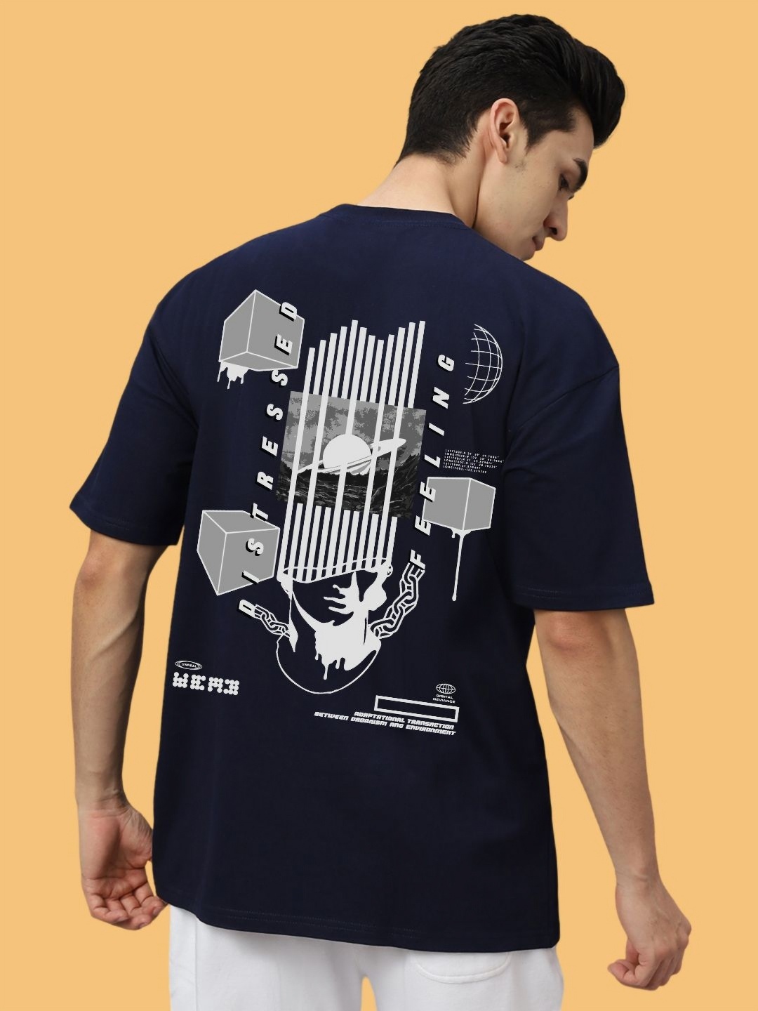 Wear Your Opinion Men Graphic Printed Round Neck Cotton Relaxed Fit T-shirt, Navy blue
Wear Your Opinion Men Graphic Printed Round Neck Cotton Relaxed Fit T-shirt, Navy blue