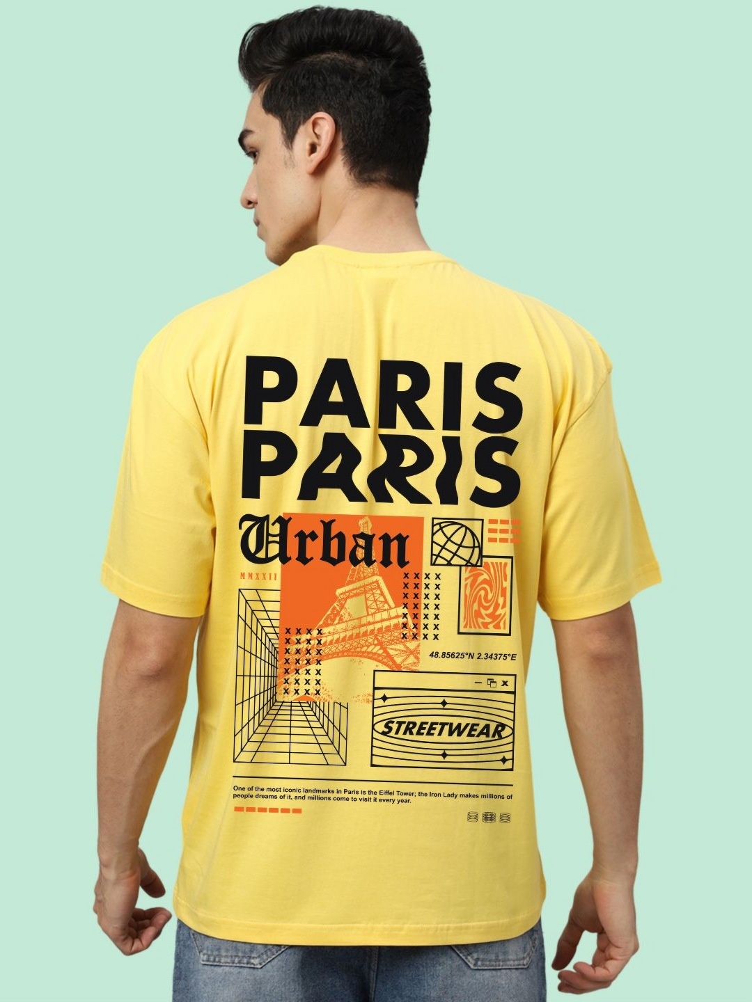 Wear Your Opinion Men Graphic Printed Round Neck Cotton Oversized T-shirt, Yellow
Wear Your Opinion Men Graphic Printed Round Neck Cotton Oversized T-shirt, Yellow