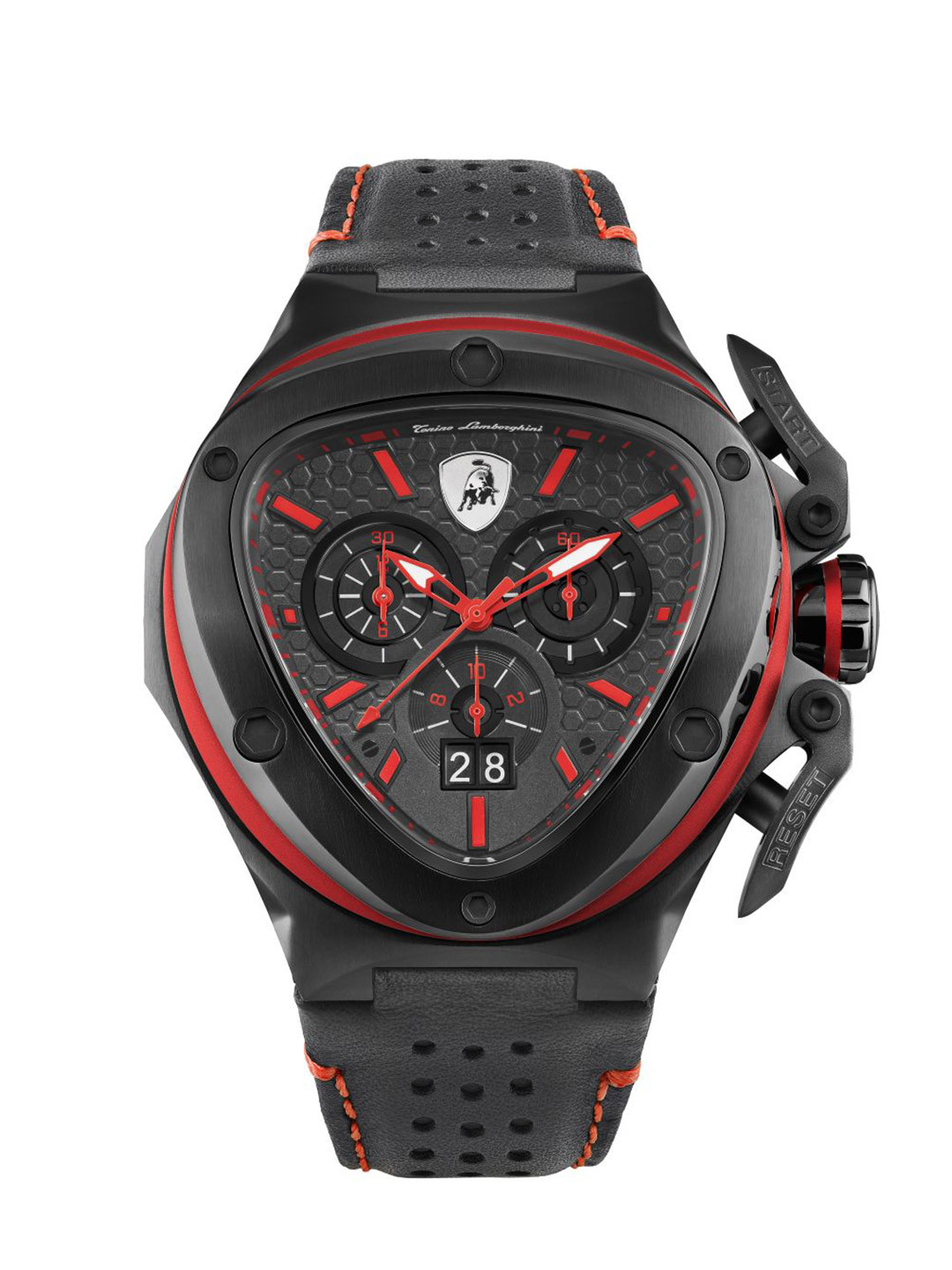 Tonino Lamborghini spyder Men Textured Dial & Analogue Chronograph Watch TL9XA, Black
Tonino Lamborghini spyder Men Textured Dial & Analogue Chronograph Watch TL9XA, Black