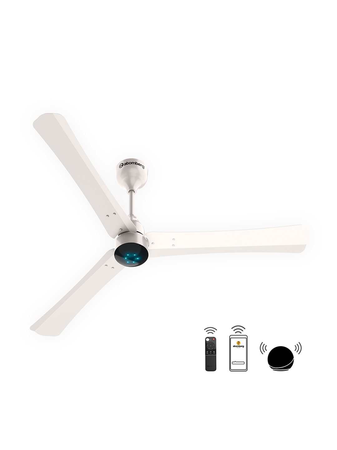Atomberg Technologies Renesa Smart+ 1200 Pearls White Remote Controlled 3 Blades Ceiling
Atomberg Technologies Renesa Smart+ 1200 Pearls White Remote Controlled 3 Blades Ceiling