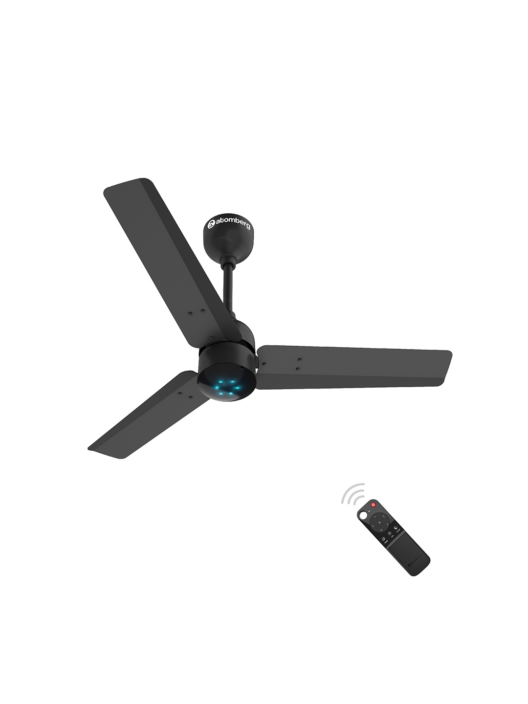 Atomberg Technologies Renesa 900 Midnight Black Remote Controlled 3 Blades Ceiling Fan
Atomberg Technologies Renesa 900 Midnight Black Remote Controlled 3 Blades Ceiling Fan