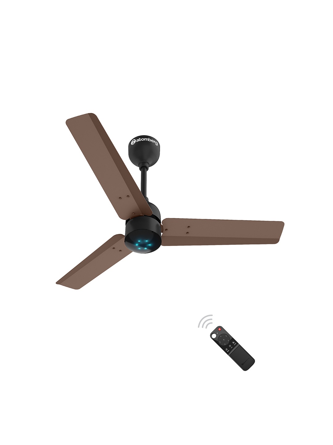 Atomberg Technologies Renesa 900 Brown & Black Remote Controlled 3 Blades Ceiling Fan
Atomberg Technologies Renesa 900 Brown & Black Remote Controlled 3 Blades Ceiling Fan