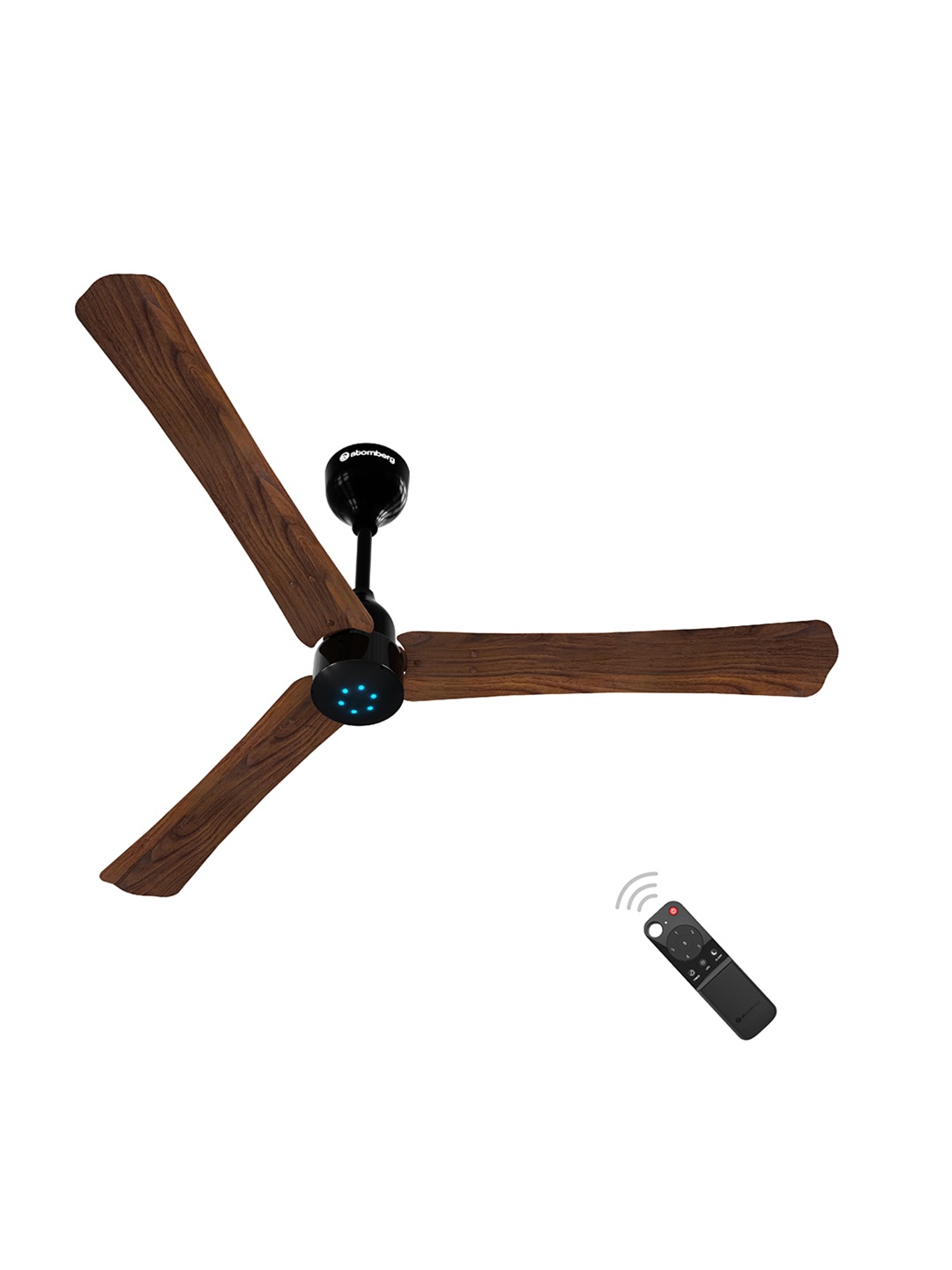 Atomberg Technologies Renesa+ 1200 Dark Walnut Remote Controlled 3 Blades Ceiling Fan, Brown
Atomberg Technologies Renesa+ 1200 Dark Walnut Remote Controlled 3 Blades Ceiling Fan, Brown