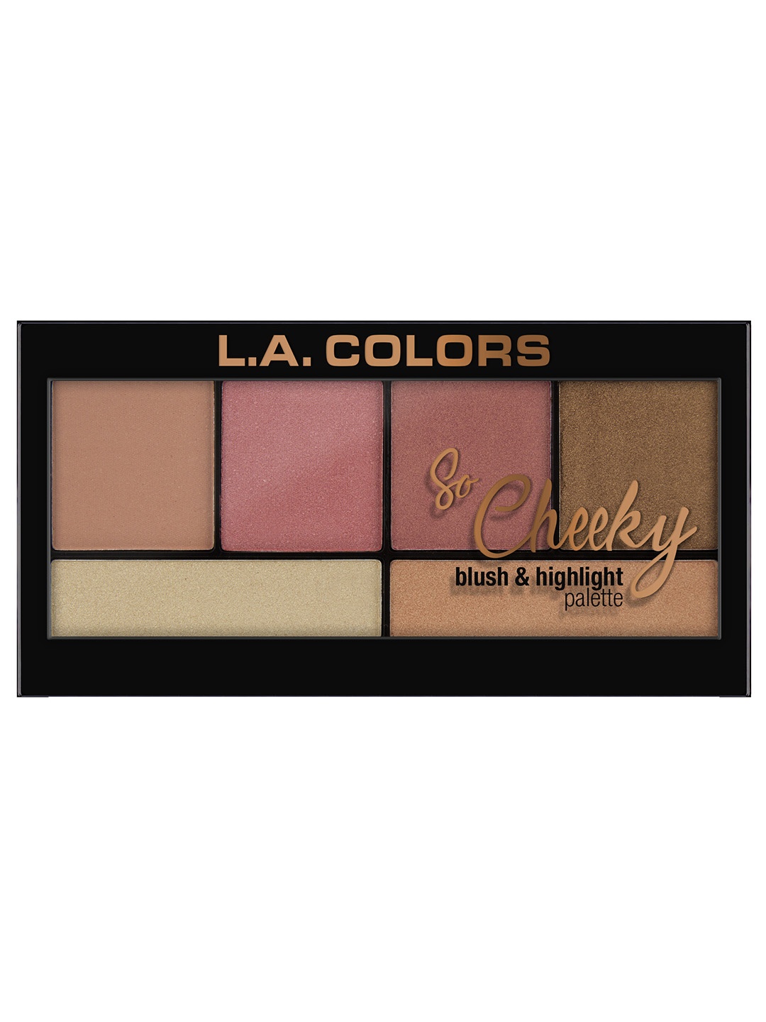 L.A colors C30462 Peaches and Cream So Cheeky Blush and Highlight Palette 22 g, Multi
L.A colors C30462 Peaches and Cream So Cheeky Blush and Highlight Palette 22 g, Multi