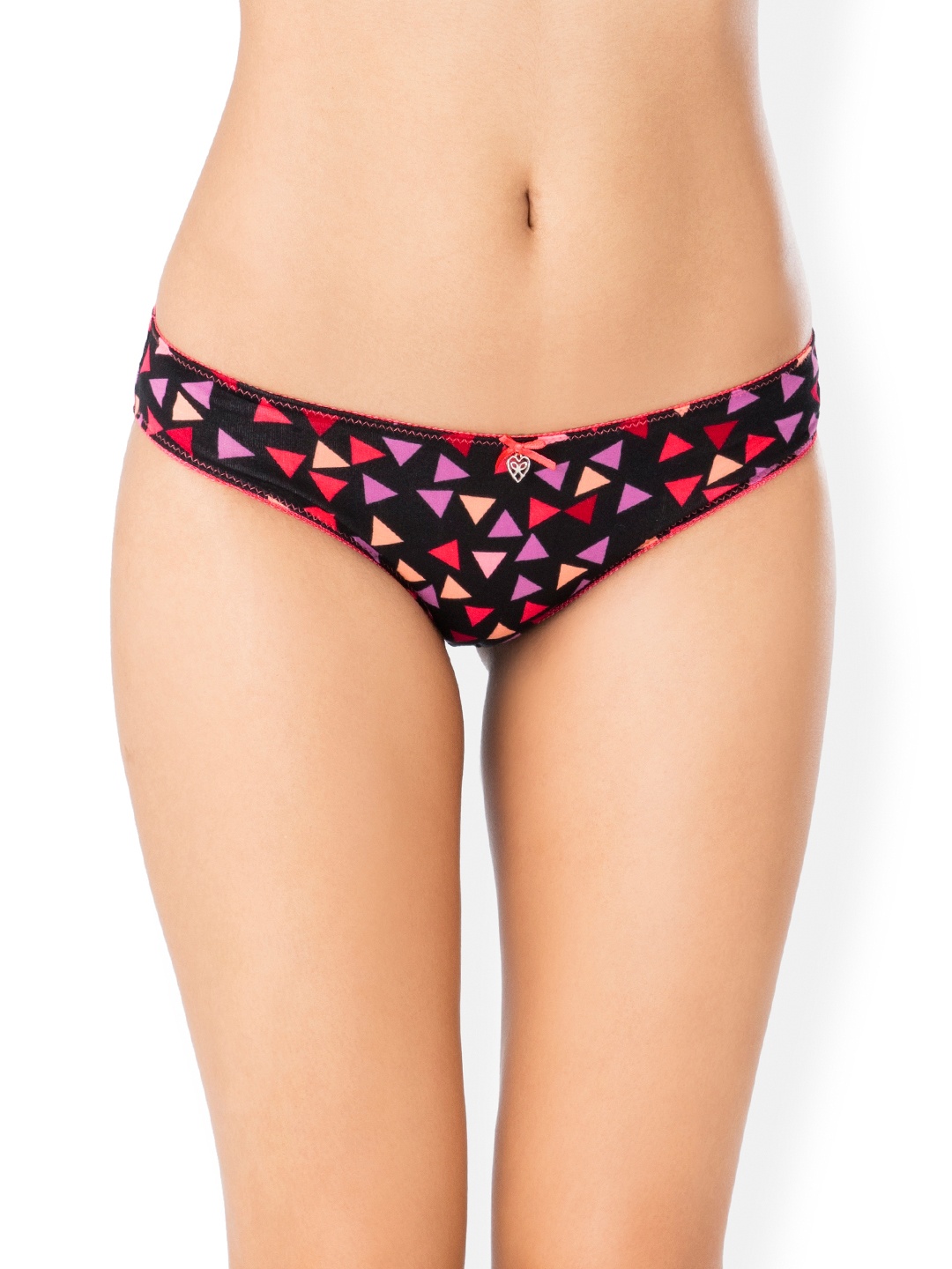 PrettySecrets White & Pink Basic Briefs P004SS18
