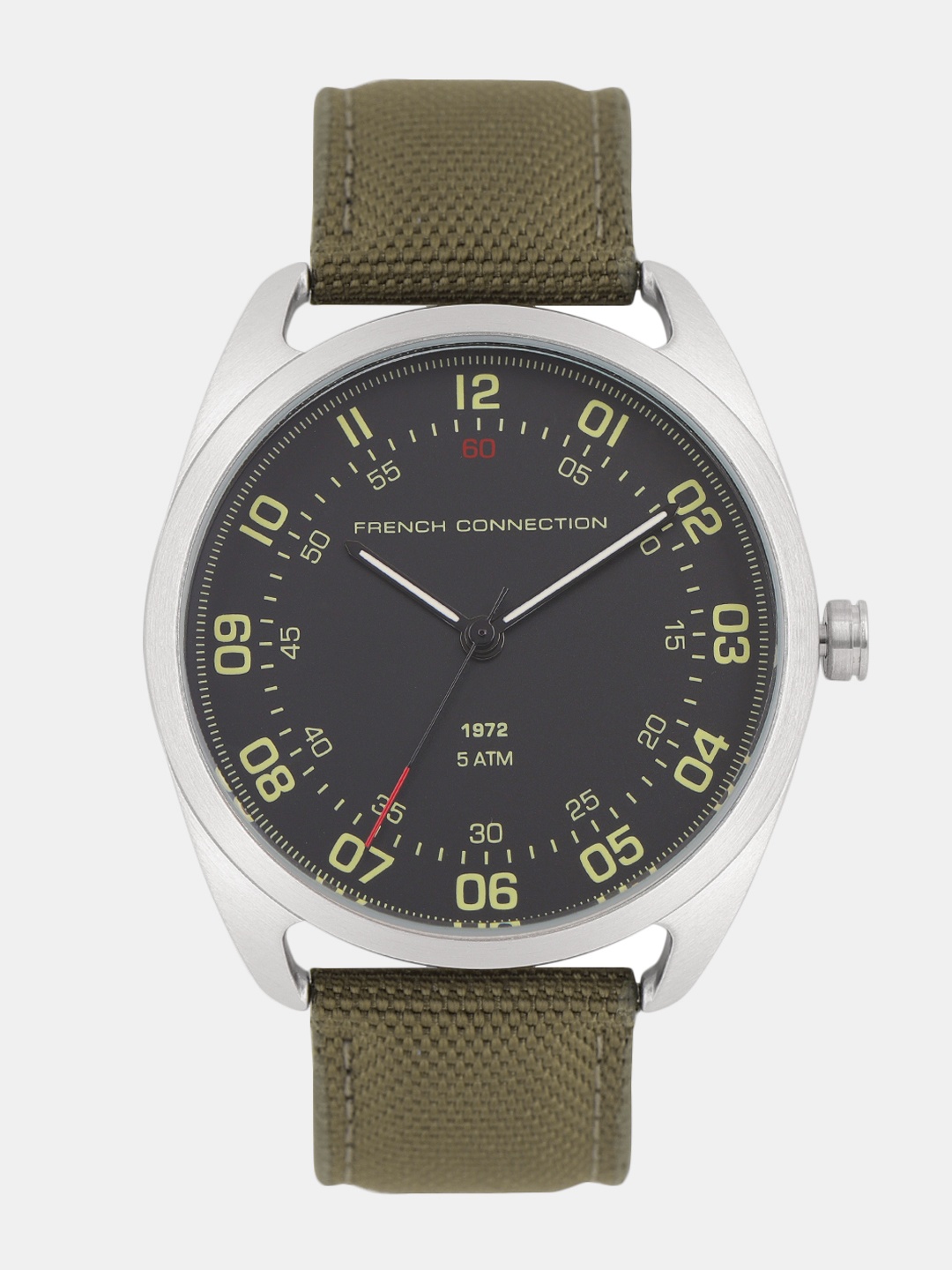 French Connection Men Black Analogue Watch FC1308BN