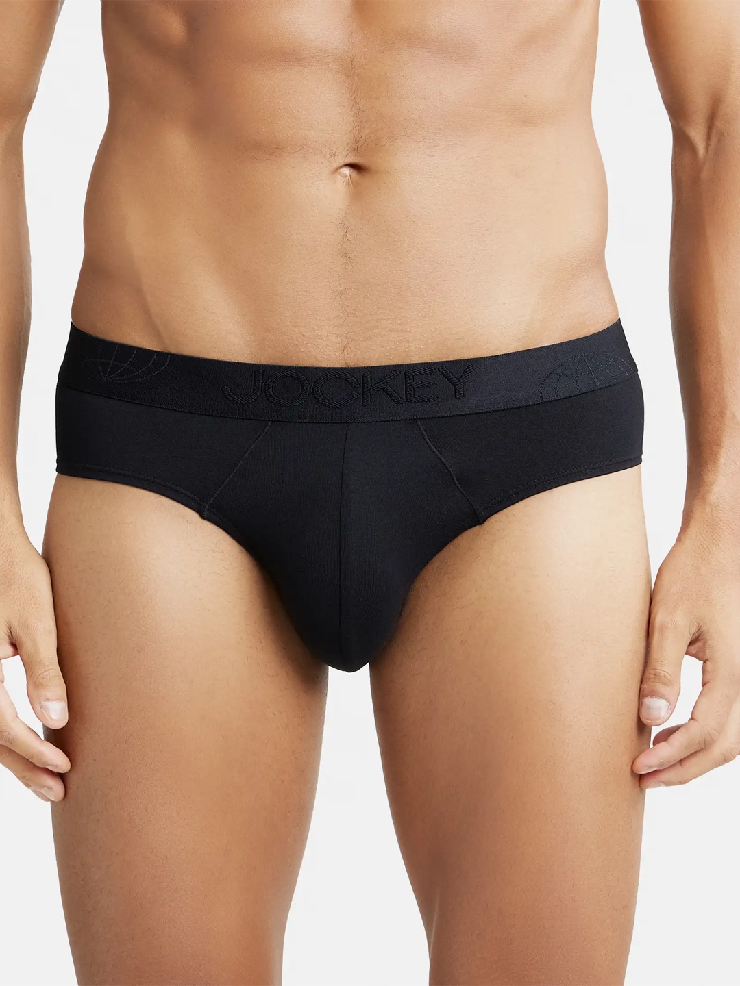 Jockey Tencel Micro Modal Cotton Stretch Brief with Ultrasoft Waistband-IC24, Black
Jockey Tencel Micro Modal Cotton Stretch Brief with Ultrasoft Waistband-IC24, Black