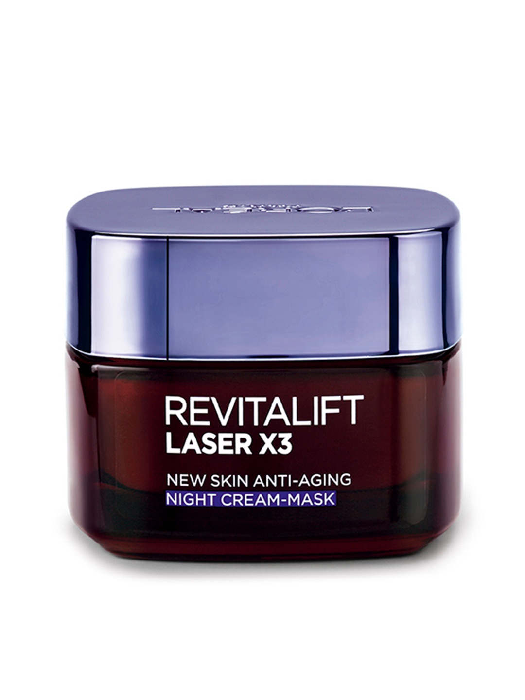 LOreal Paris Revitalift Laser X3 New Skin Anti- Aging Night Cream-Mask - 50ml, Maroon
LOreal Paris Revitalift Laser X3 New Skin Anti- Aging Night Cream-Mask - 50ml, Maroon