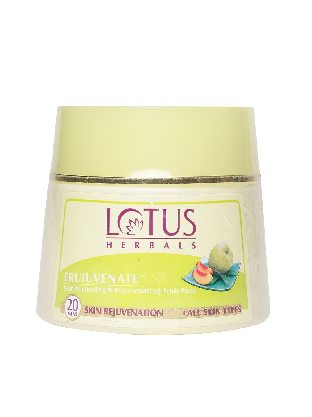 Lotus Herbals Sustainable Frujuvenate Skin Perfecting Rejuvenating Fruit Pack 350 g, Lime green
Lotus Herbals Sustainable Frujuvenate Skin Perfecting Rejuvenating Fruit Pack 350 g, Lime green