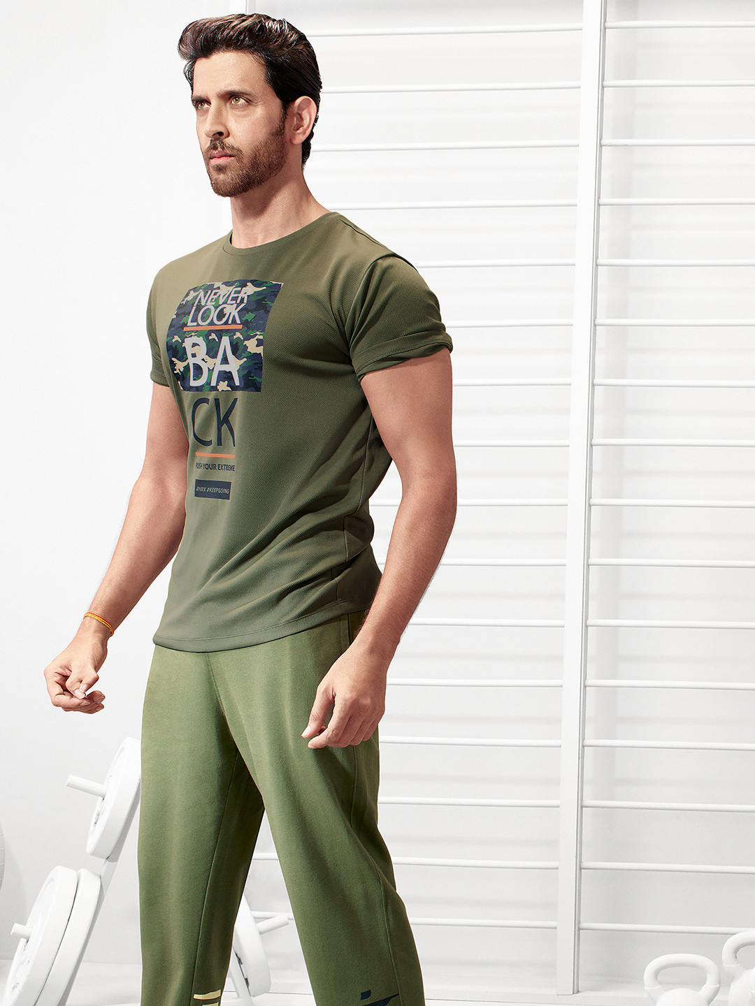 HRX by Hrithik Roshan Men Olive Green Rapid Dry Camo Training T-shirt
HRX by Hrithik Roshan Men Olive Green Rapid Dry Camo Training T-shirt