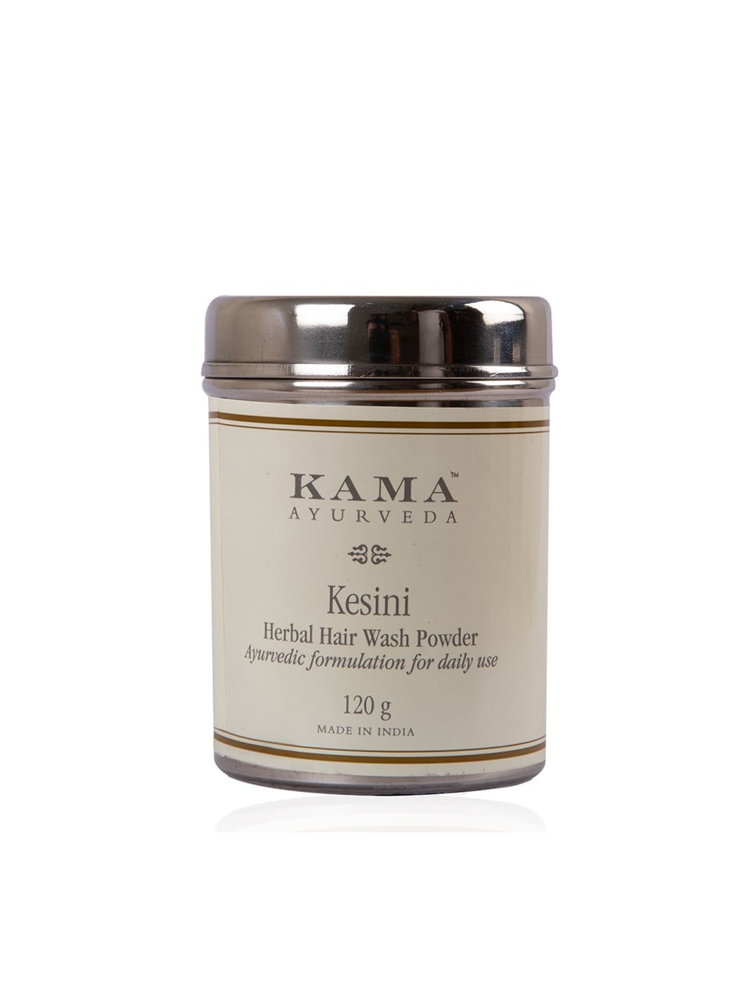 KAMA AYURVEDA Sustainable Unisex Kesini Ayurvedic Herbal Hair Wash Powder 120 g, Yellow
KAMA AYURVEDA Sustainable Unisex Kesini Ayurvedic Herbal Hair Wash Powder 120 g, Yellow
