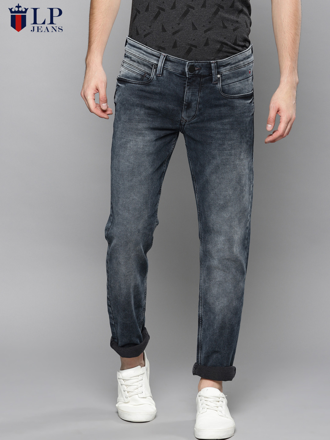 Louis Philippe Jeans Men Blue Slim Fit Low-Rise Clean Look Stretchable Jeans 
Louis Philippe Jeans Men Blue Slim Fit Low-Rise Clean Look Stretchable Jeans