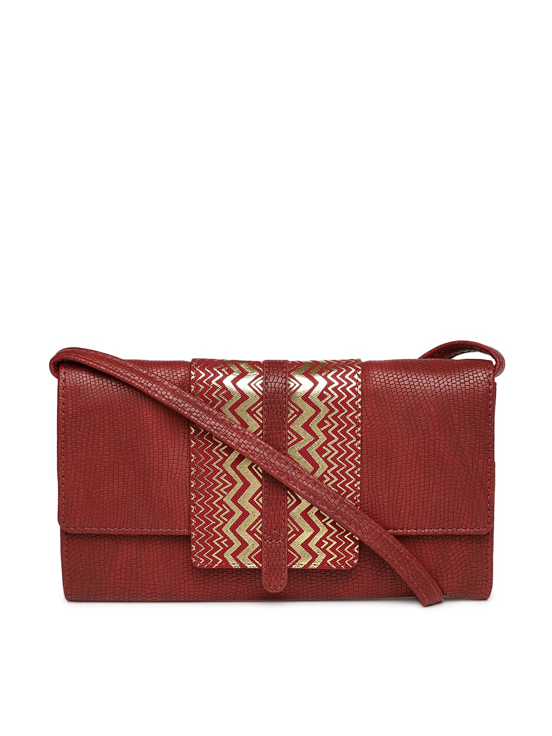 Baggit Women Red Printed Two Fold Wallet