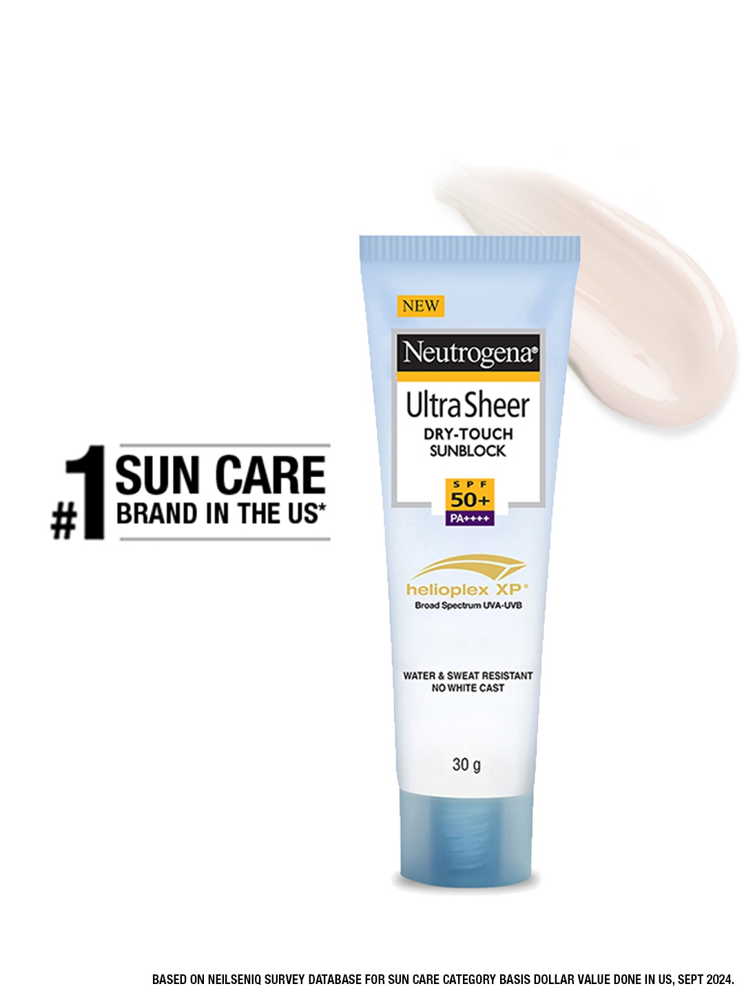 Neutrogena UltraSheer Dry Touch Sunblock - Sunscreen SPF 50+ With Helioplex - 30 g, Blue
Neutrogena UltraSheer Dry Touch Sunblock - Sunscreen SPF 50+ With Helioplex - 30 g, Blue