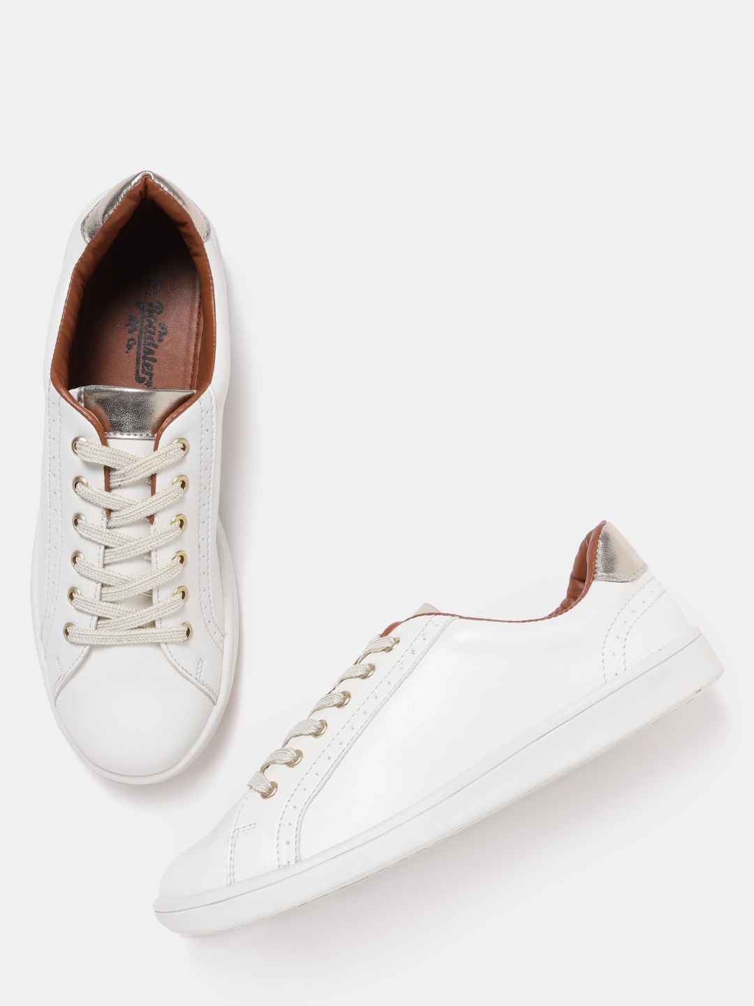 Roadster Women White Sneakers