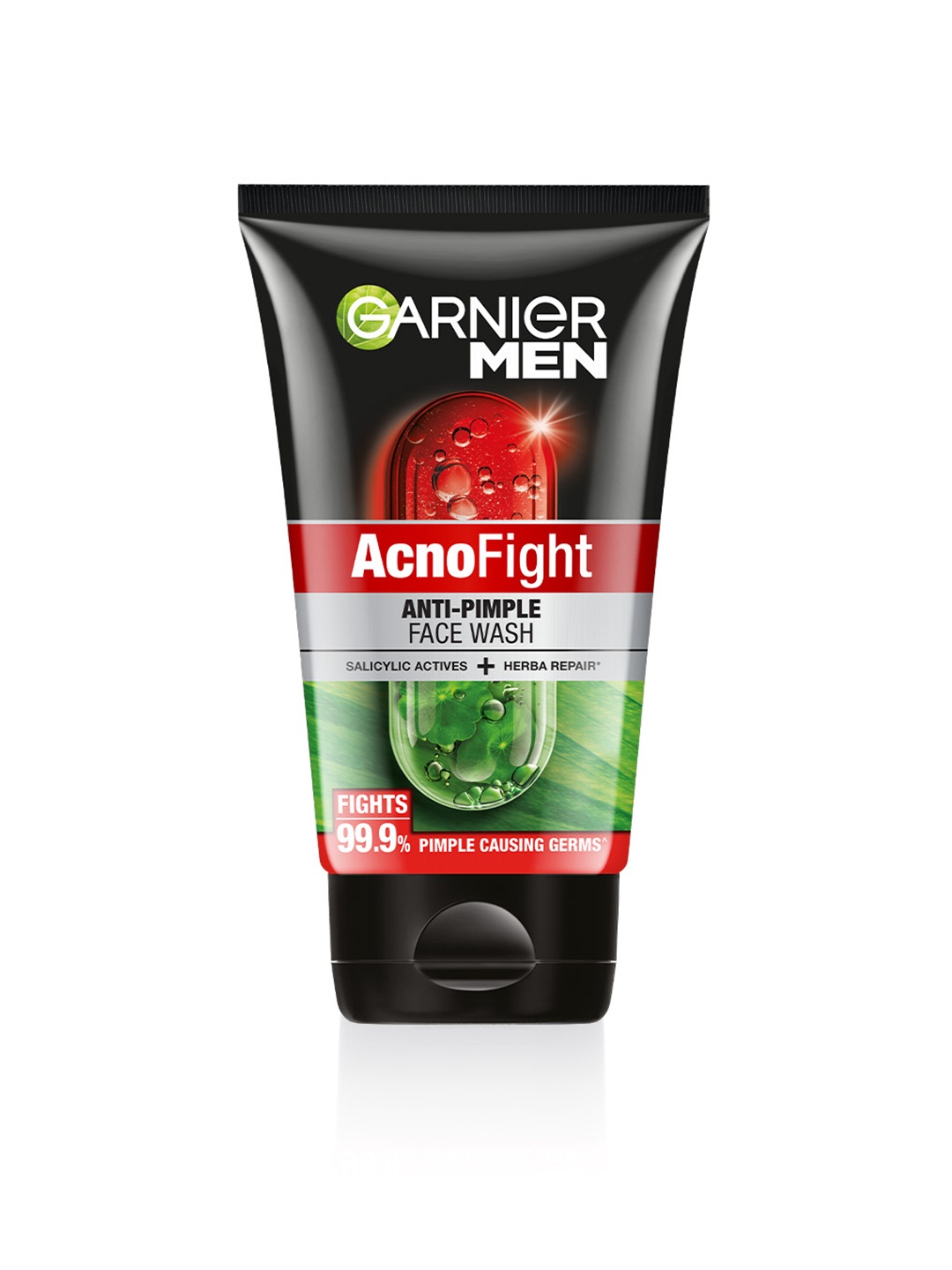Garnier Men Acno Fight Anti Pimple Face Wash with Salicylic Acid & Herba Repair - 100g, Black
Garnier Men Acno Fight Anti Pimple Face Wash with Salicylic Acid & Herba Repair - 100g, Black