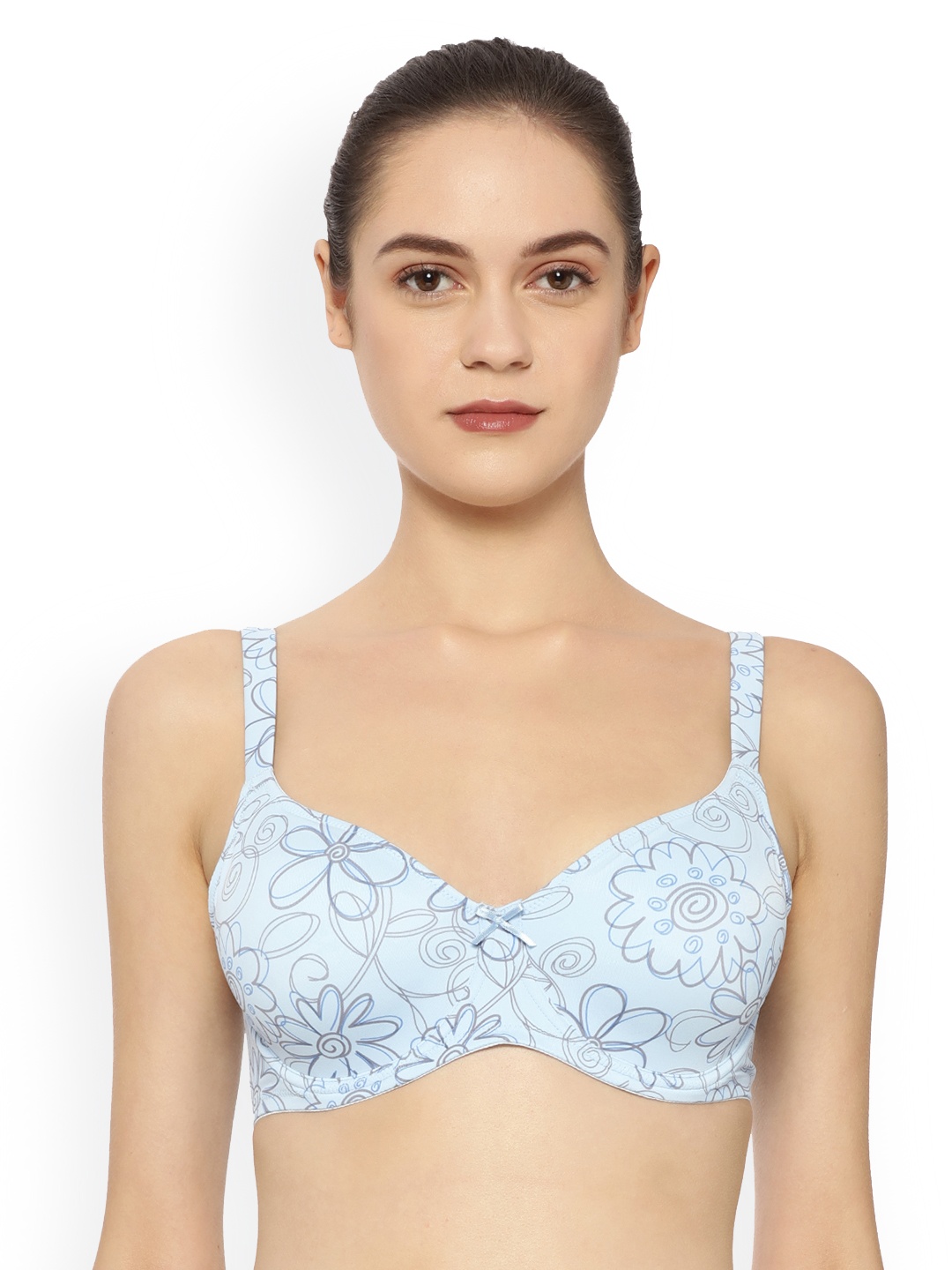 Triumph Minimizer 75 Support Wired Non Padded Comfortable High Support Big-Cup Bra, Blue
Triumph Minimizer 75 Support Wired Non Padded Comfortable High Support Big-Cup Bra, Blue