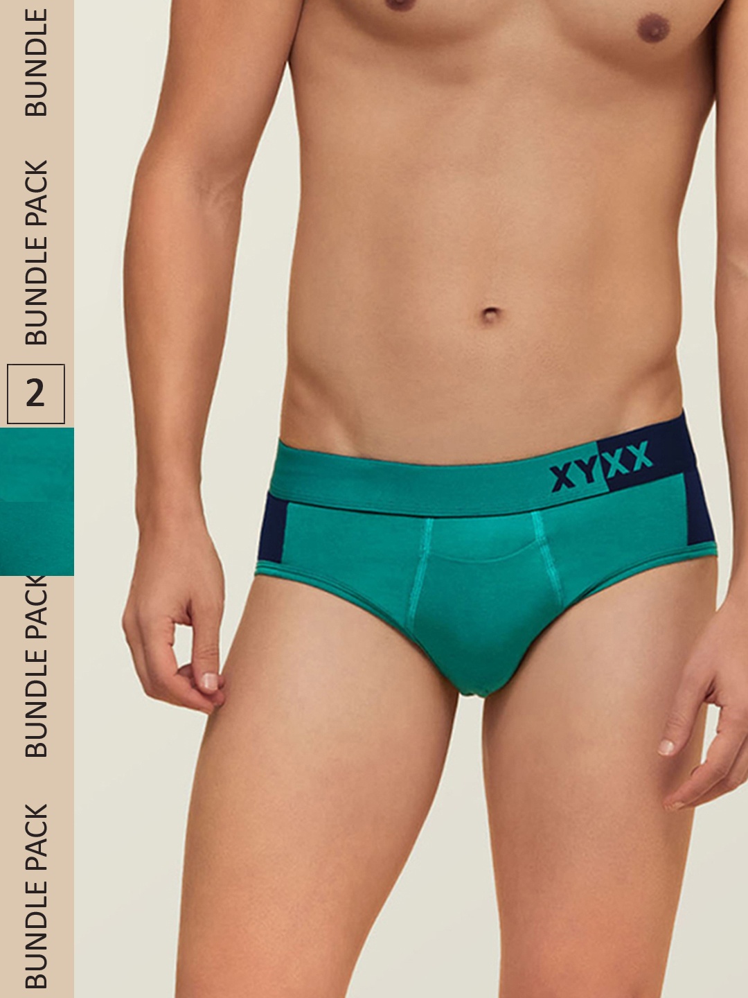 XYXX Men IntelliSoft Antimicrobial Micro Modal Pack of 2 Dualist Briefs XYBRF2PCKN170, Teal
XYXX Men IntelliSoft Antimicrobial Micro Modal Pack of 2 Dualist Briefs XYBRF2PCKN170, Teal