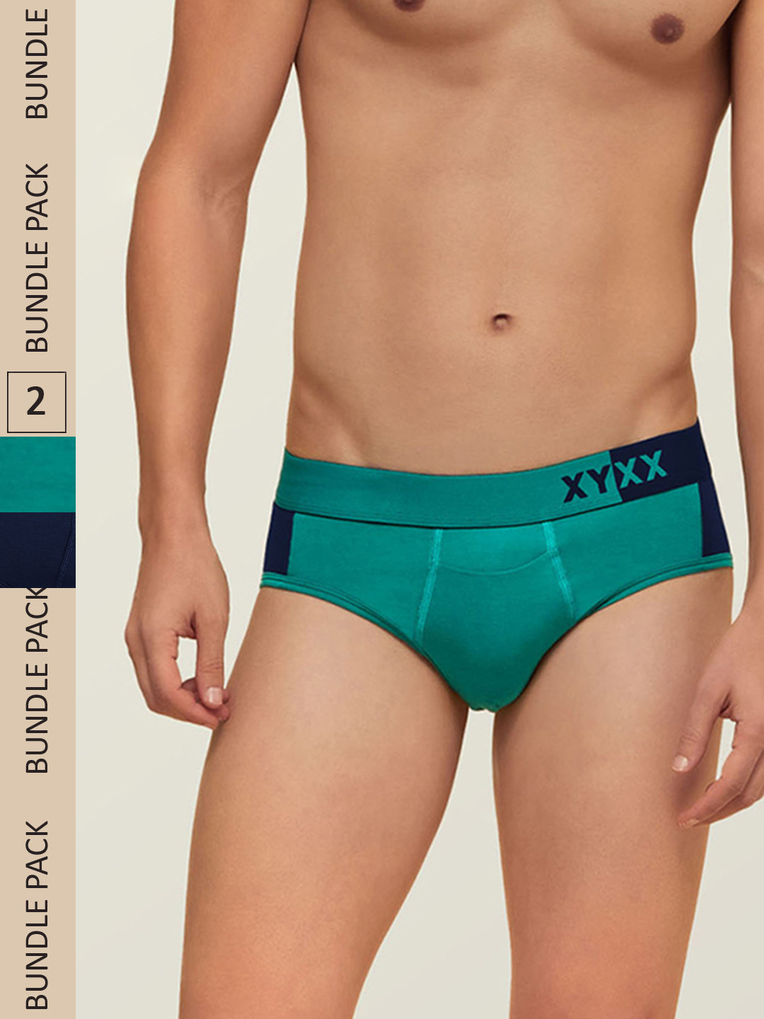 XYXX Men IntelliSoft Antimicrobial Micro Modal Pack of 2 Dualist Briefs XYBRF2PCKN168, Teal
XYXX Men IntelliSoft Antimicrobial Micro Modal Pack of 2 Dualist Briefs XYBRF2PCKN168, Teal