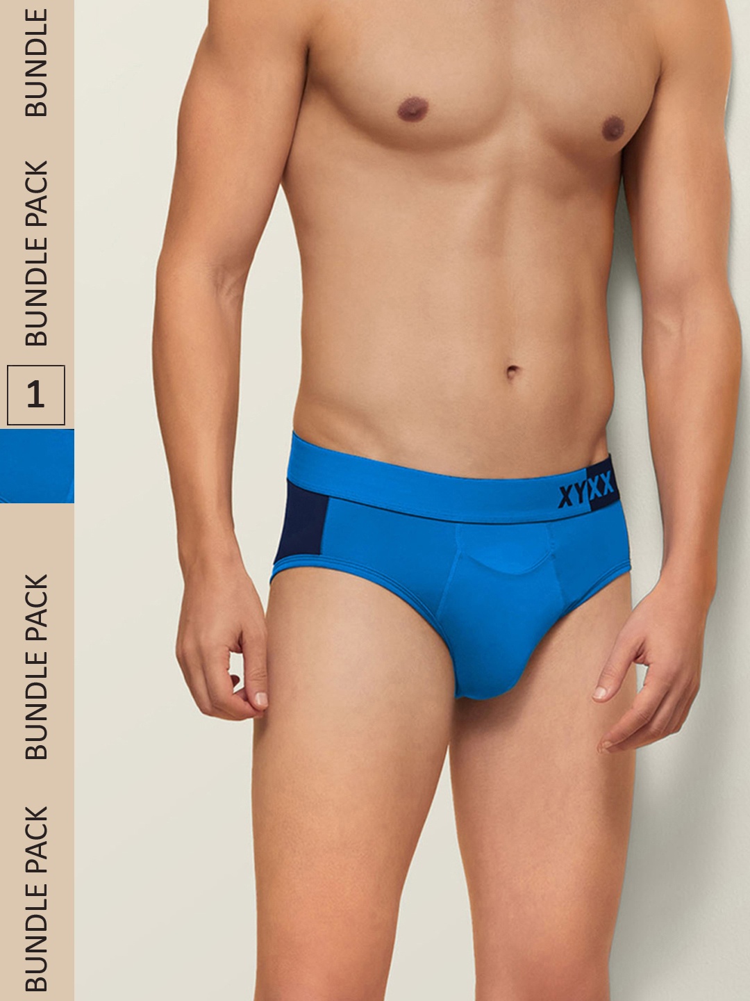 XYXX Men IntelliSoft Antimicrobial Micro Modal Pack of 2 Dualist Briefs XYBRF2PCKN172, Blue
XYXX Men IntelliSoft Antimicrobial Micro Modal Pack of 2 Dualist Briefs XYBRF2PCKN172, Blue