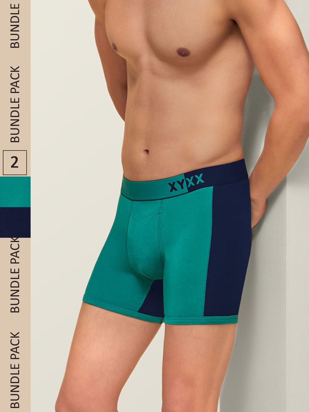 XYXX Men IntelliSoft Antimicrobial Micro Modal Pack of 2 Dualist Trunks XYTRNK2PCKN172, Blue
XYXX Men IntelliSoft Antimicrobial Micro Modal Pack of 2 Dualist Trunks XYTRNK2PCKN172, Blue