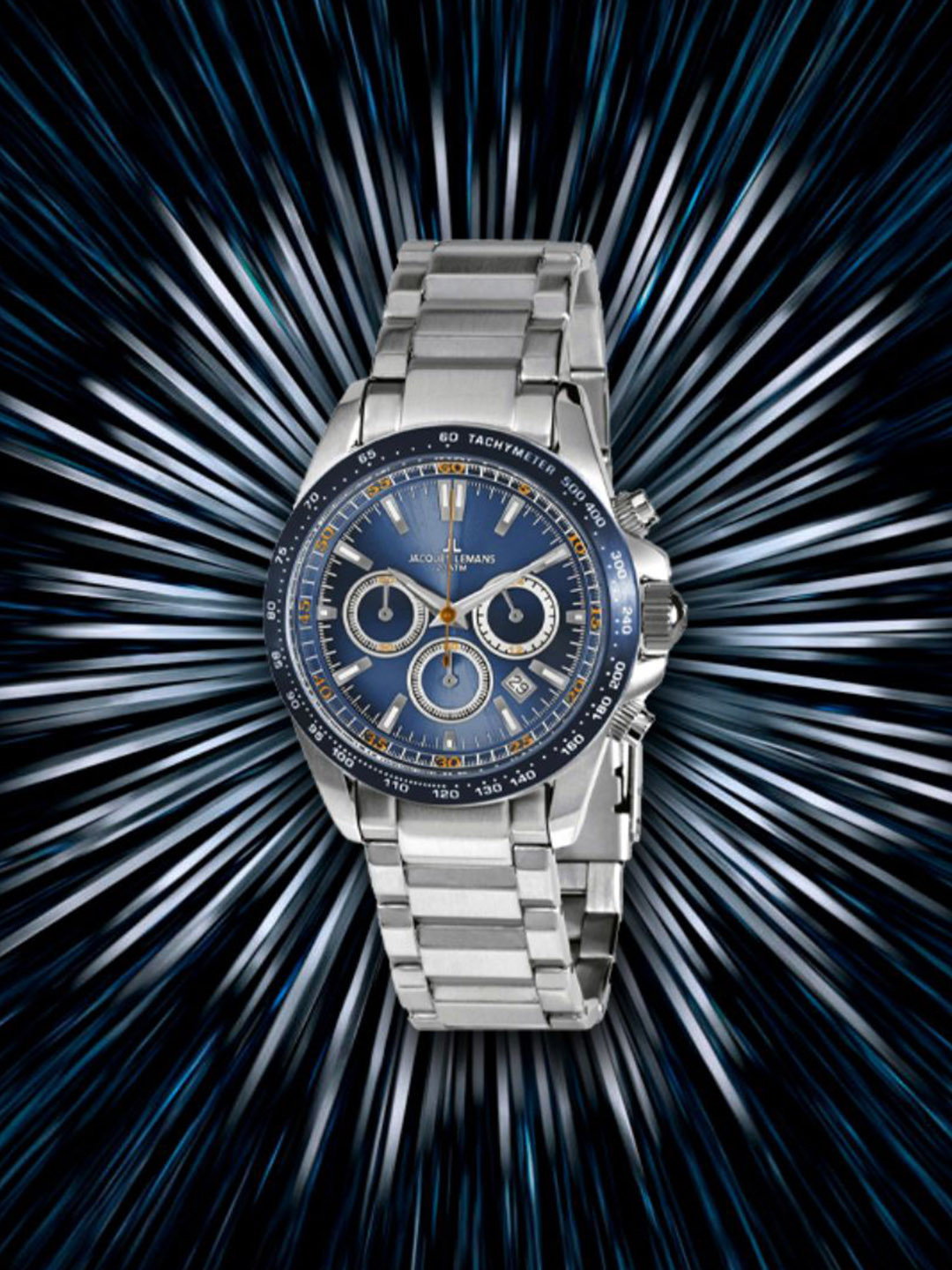 Jacques Lemans Men Blue Analogue Watch 1-1836G
Jacques Lemans Men Blue Analogue Watch 1-1836G