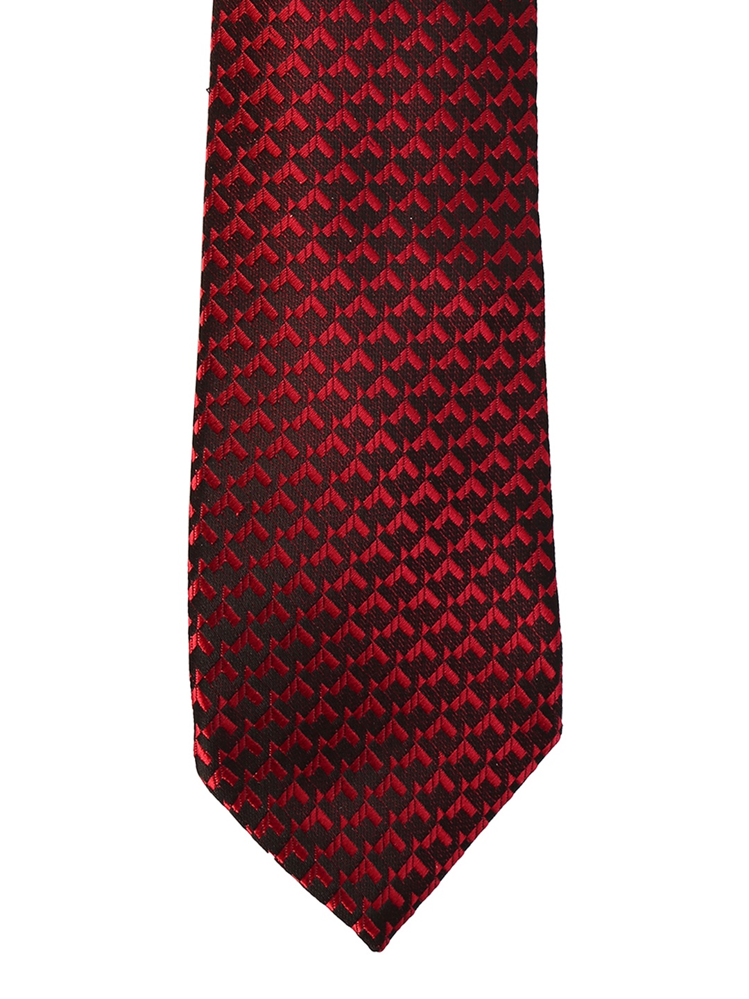 Peter England Men Red Printed Accessory Gift Set