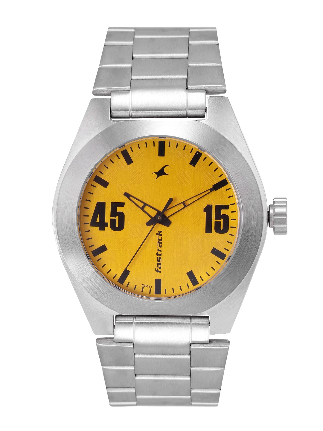 Fastrack Men Printed Dial Bracelet Style Straps Analogue Watch- NK3110SM04_OR_F, Yellow
Fastrack Men Printed Dial Bracelet Style Straps Analogue Watch- NK3110SM04_OR_F, Yellow