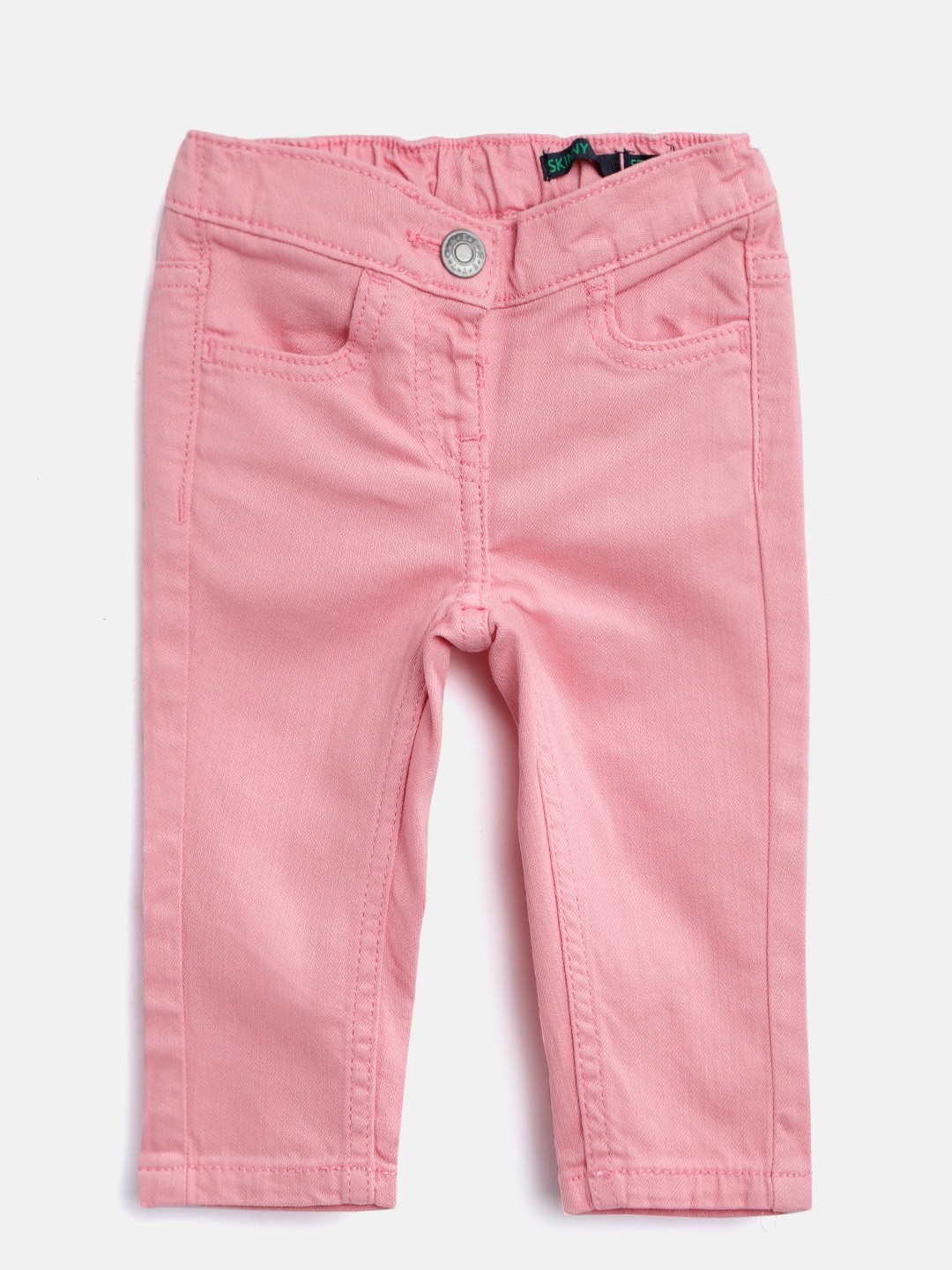 United Colors of Benetton Girls Pink Skinny Fit Mid-Rise Clean Look Stretchable Jeans
United Colors of Benetton Girls Pink Skinny Fit Mid-Rise Clean Look Stretchable Jeans