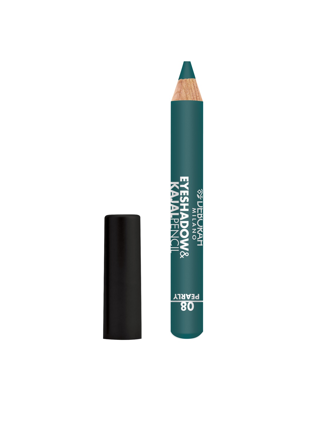 Deborah Milano 08 PEARLY TEAL GREEN Eyeshadow & Kajal Pencil 2 g
