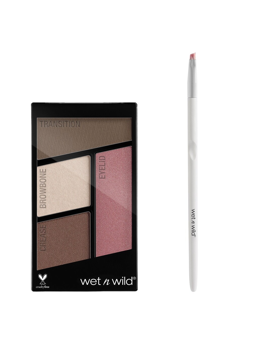 Wet n Wild Sustainable Color Icon Sweet Eyeshadow Quads E359 & Angled Liner Makeup Brush E781B, Brown
Wet n Wild Sustainable Color Icon Sweet Eyeshadow Quads E359 & Angled Liner Makeup Brush E781B, Brown