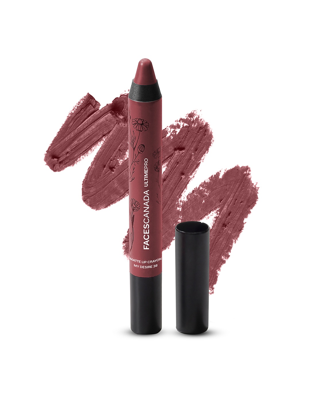FACES CANADA Ultime Pro Matte Lip Crayon with Cocoa Butter & Chamomile 2.8g - My Desire 38, Mauve
FACES CANADA Ultime Pro Matte Lip Crayon with Cocoa Butter & Chamomile 2.8g - My Desire 38, Mauve