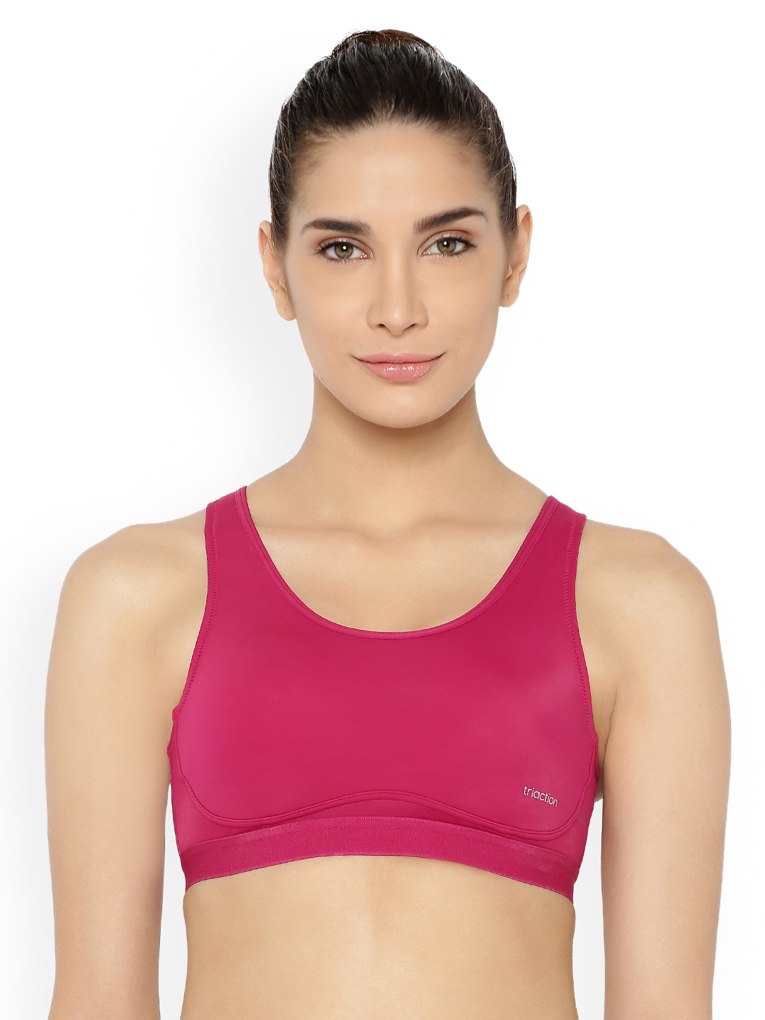 Triumph Triaction 103 Top Triaction Padded Wireless Removable Padded Racer-Back High Bounce Control Sports Bra, Pink
Triumph Triaction 103 Top Triaction Padded Wireless Removable Padded Racer-Back High Bounce Control Sports Bra, Pink