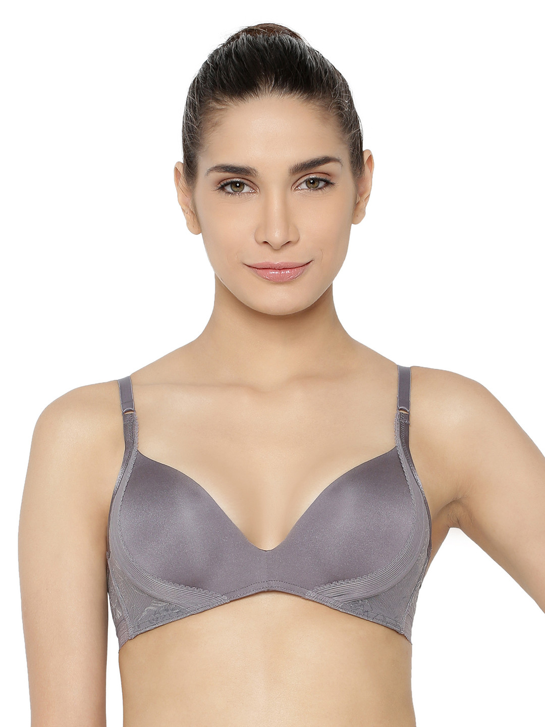 Triumph Grey Sculpting Sensation 01 Modern Wired Padded Shape-Up T-Shirt Bra 7613139588528
Triumph Grey Sculpting Sensation 01 Modern Wired Padded Shape-Up T-Shirt Bra 7613139588528