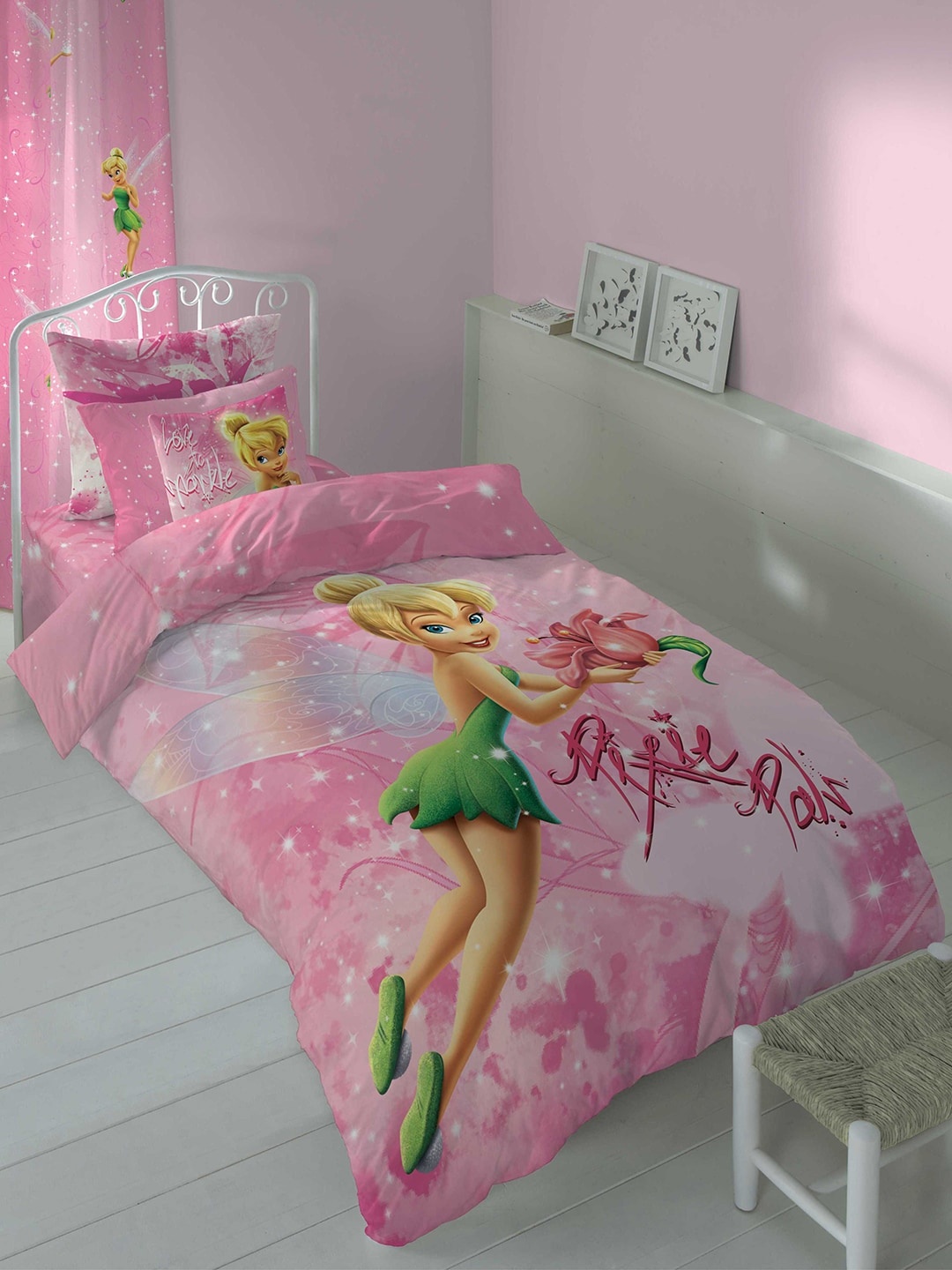 DDecor Pink Cartoon Characters Flat 180 TC Cotton 1 Crib Bedsheet with 2 Pillow Covers
DDecor Pink Cartoon Characters Flat 180 TC Cotton 1 Crib Bedsheet with 2 Pillow Covers