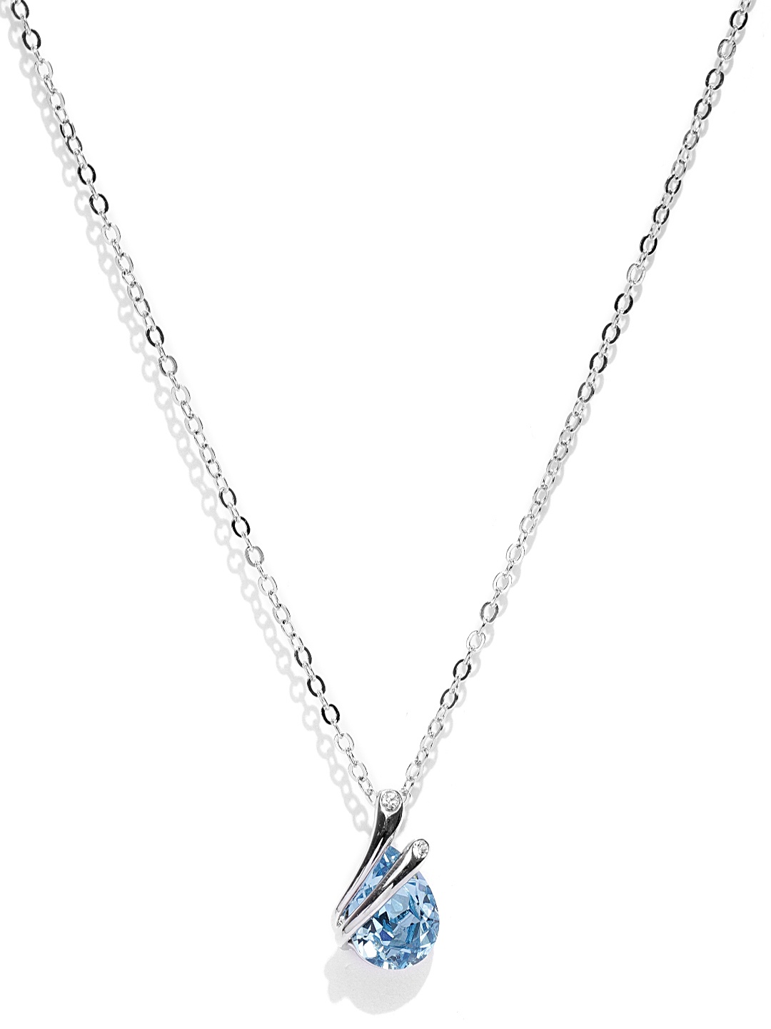 Jewels Galaxy Rhodium-Plated Handcrafted Pendant with Crystals From Swarovski & Chain, Silver
Jewels Galaxy Rhodium-Plated Handcrafted Pendant with Crystals From Swarovski & Chain, Silver