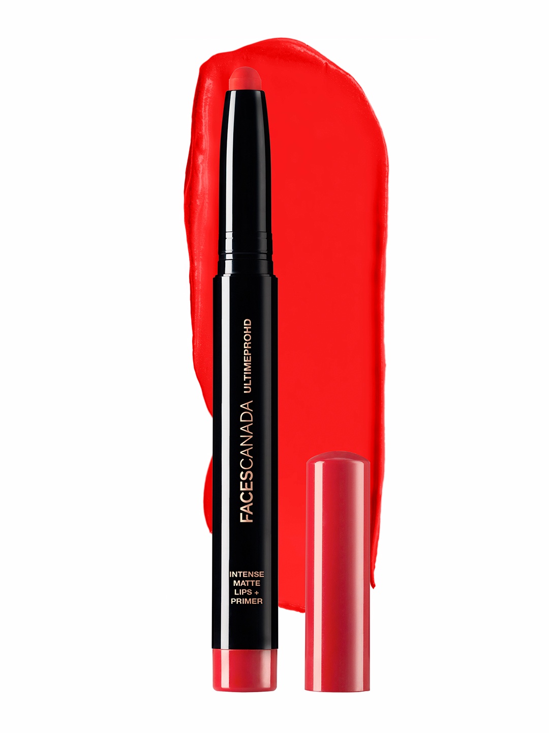 FACES CANADA Feather Light 10hr Stay Ultime Pro HD Intense Matte Lips + Primer Lipstick 1.4g - Tempting 16, Red
FACES CANADA Feather Light 10hr Stay Ultime Pro HD Intense Matte Lips + Primer Lipstick 1.4g - Tempting 16, Red